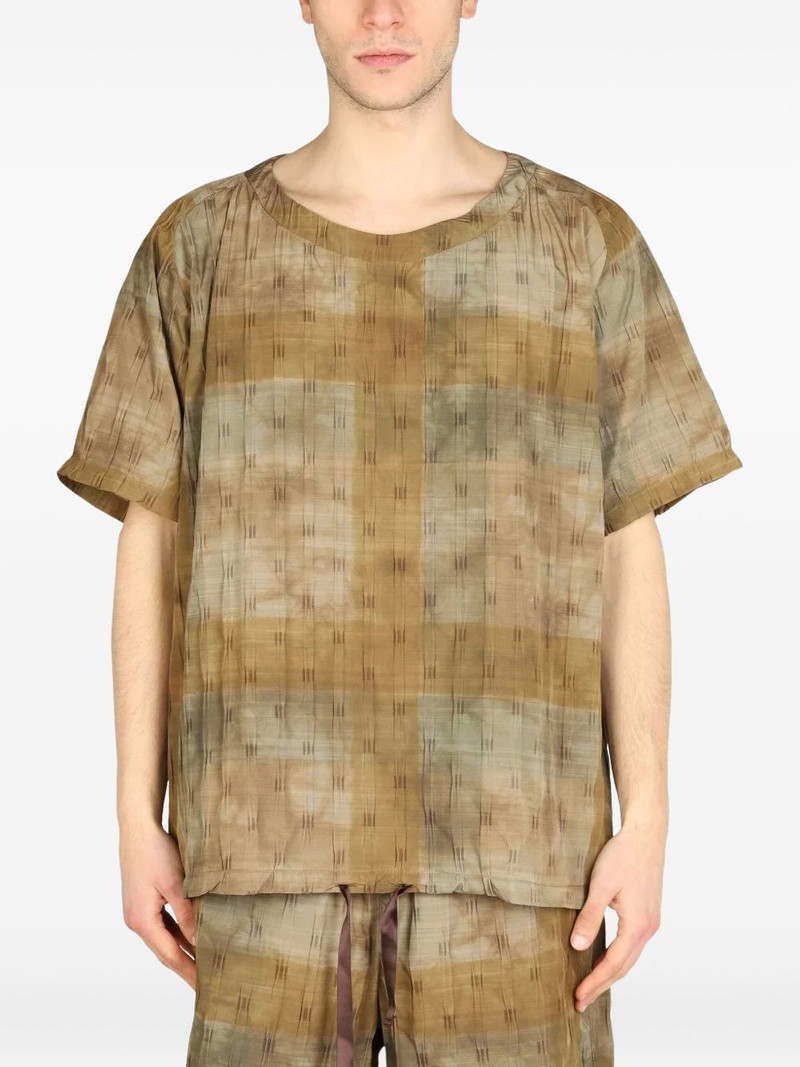 textured T-shirt 1