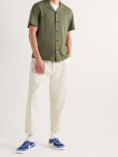 rag & bone Avery Camp-Collar Knitted Cotton Shirt outlook