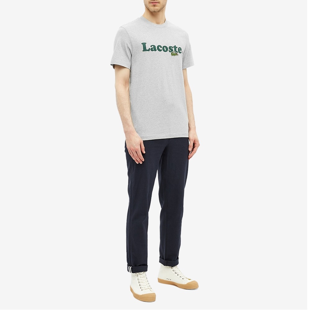 Lacoste Text Logo Tee - 6