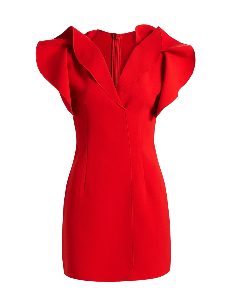 Women's Normanhill Puff-Sleeve Minidress - Cherry 1