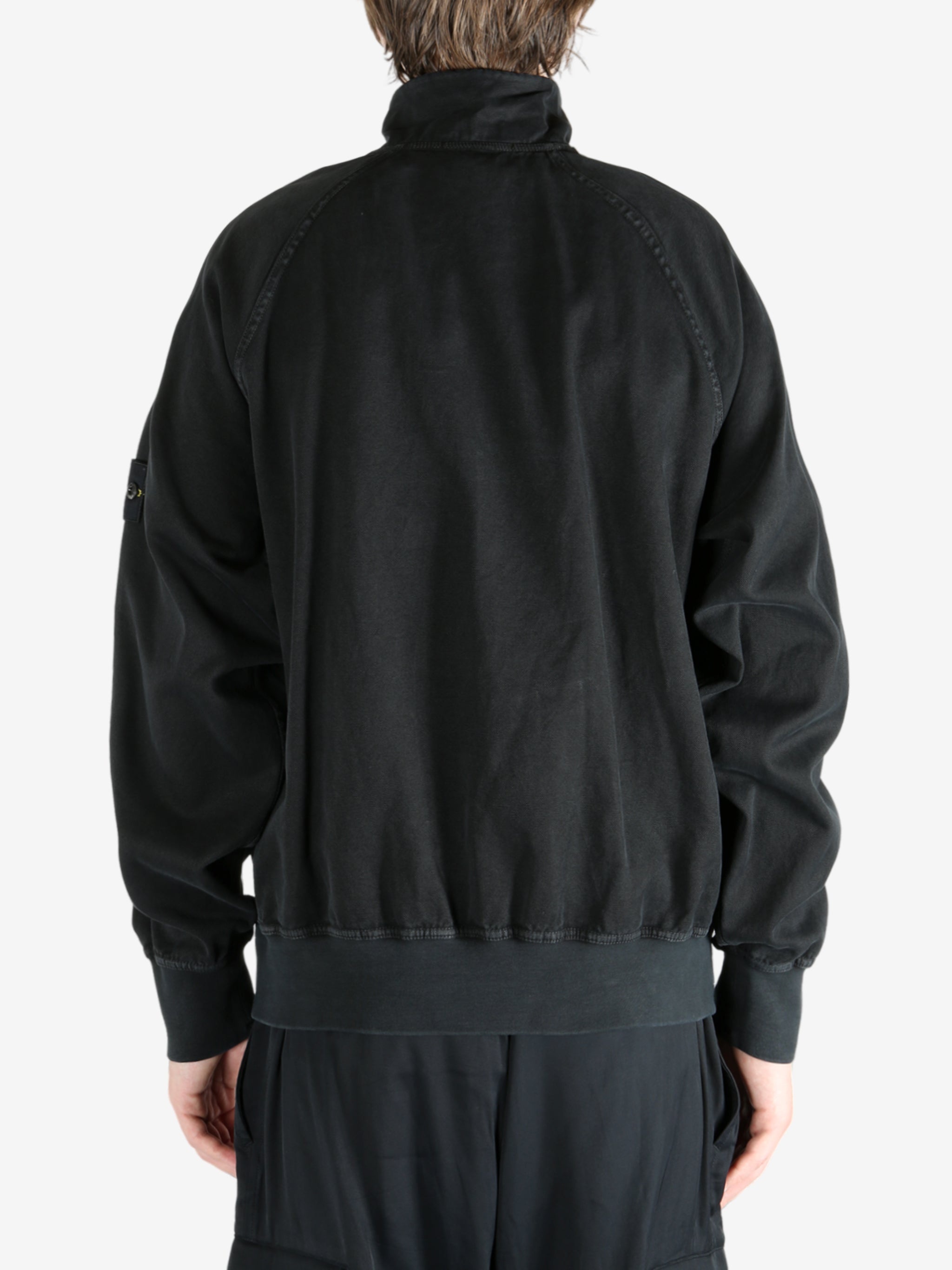 STONE ISLAND - Men Timeless High Collar Zip Up Cardigan - 3