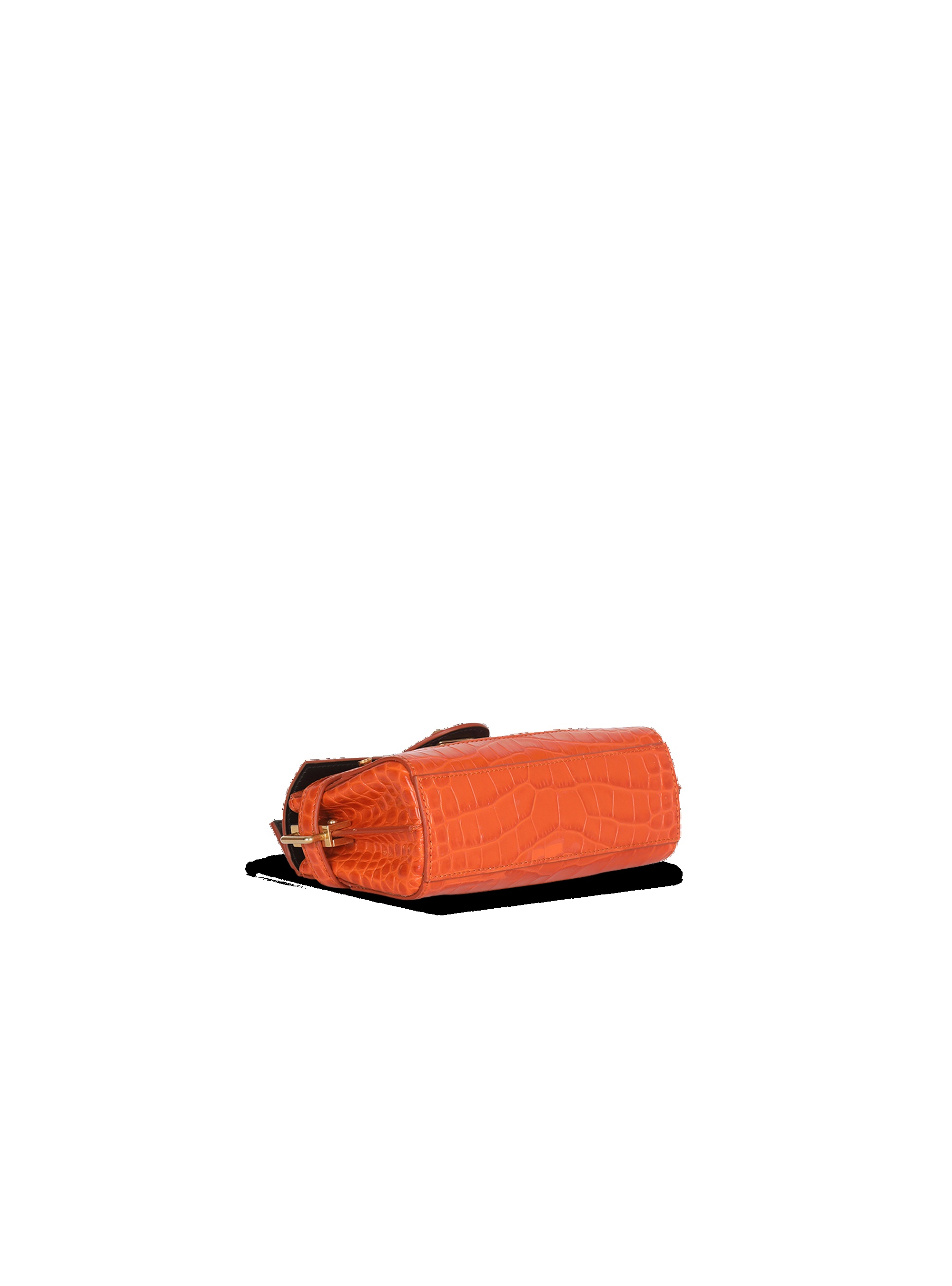 Crocodile-embossed leather B-Buzz 19 bag - 5