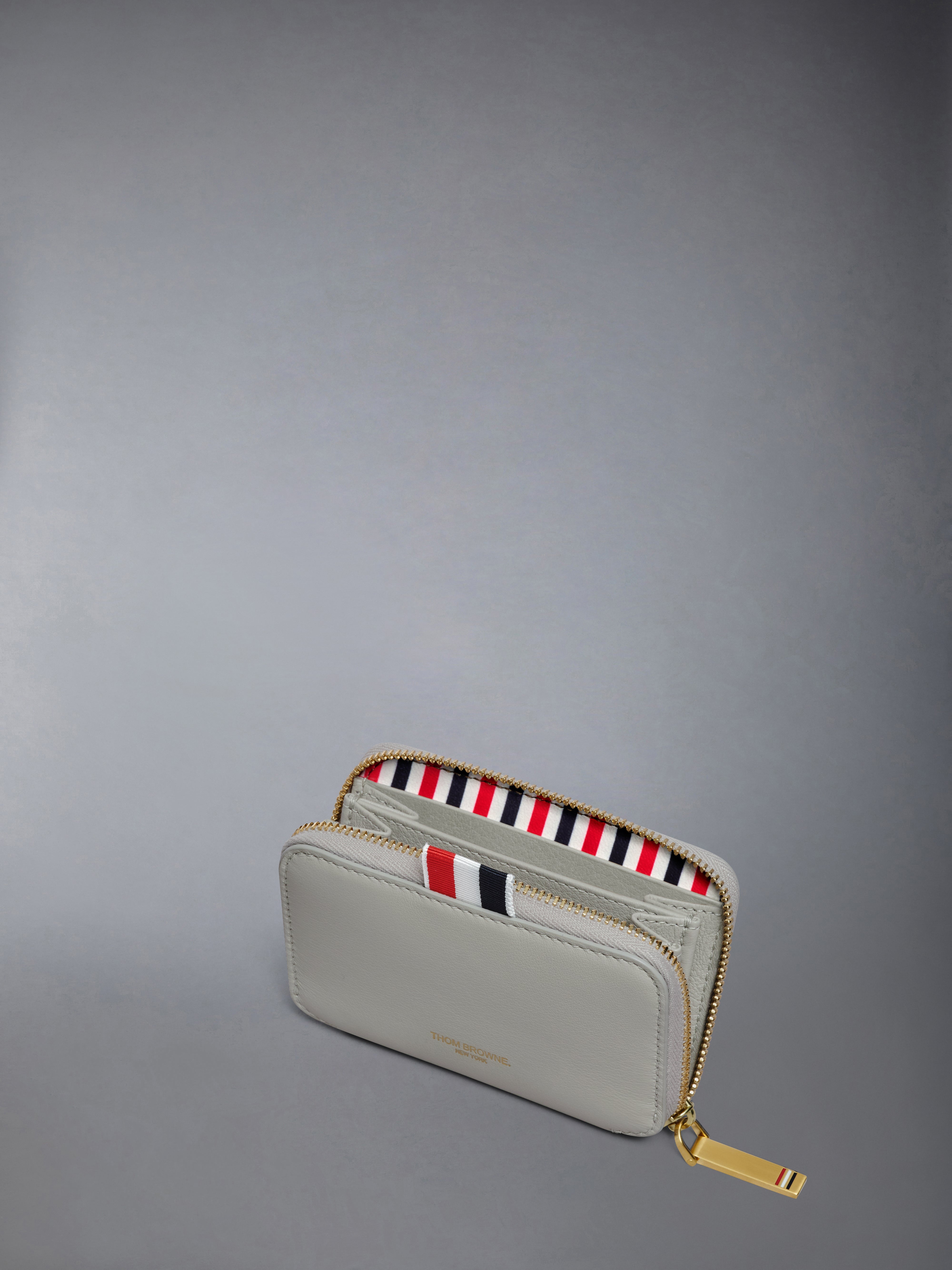 SMOOTH CALF ZIP CARD HOLDER - 3