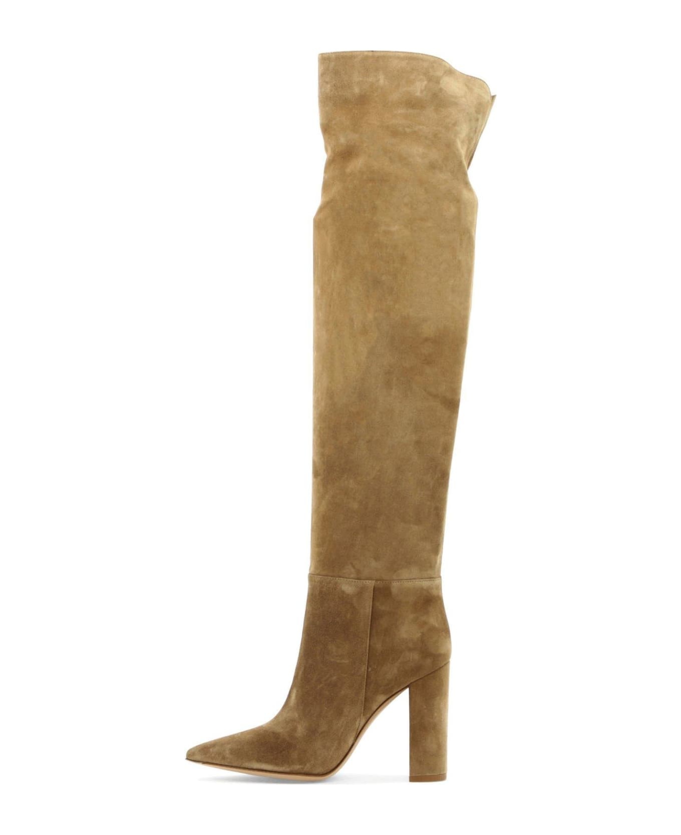 Pointed-toe Heeled Boots - 2