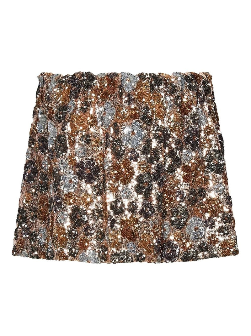 N°21 sequin-embellished skirt outlook