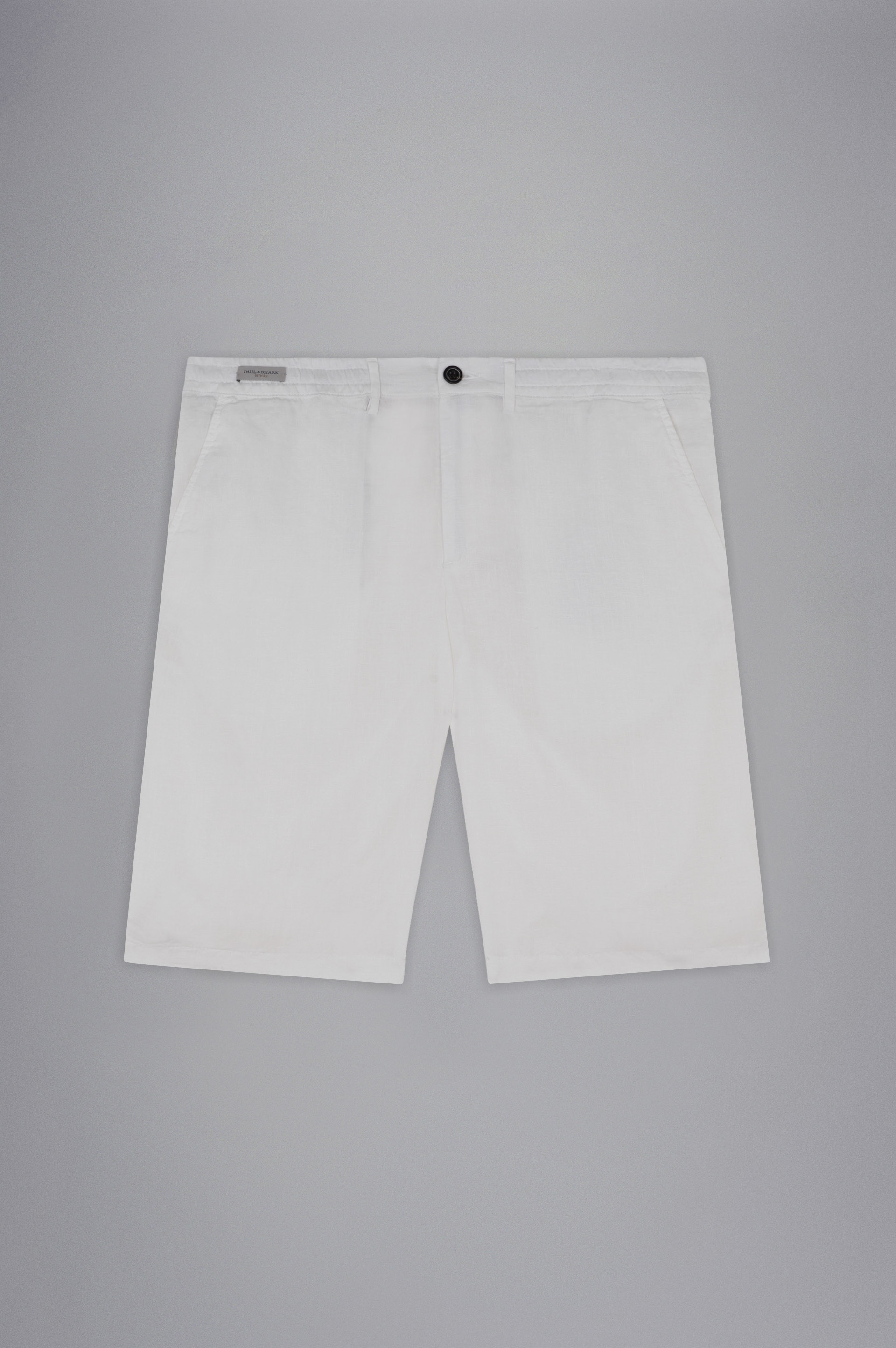LINEN BERMUDA SHORTS - 1