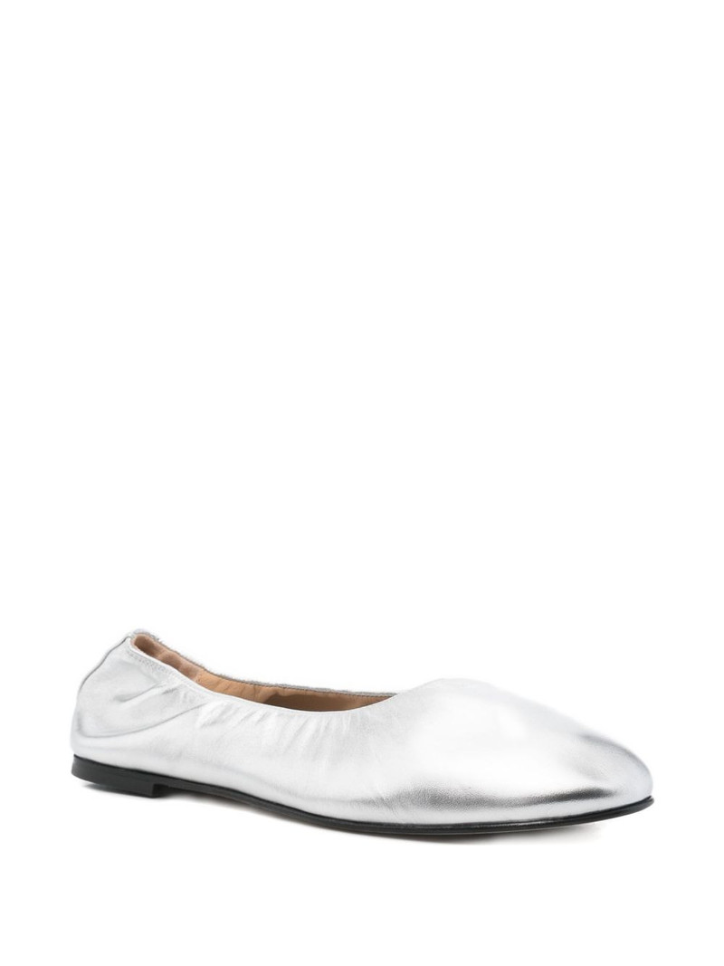 DEAR FRANCES leather ballet flats outlook