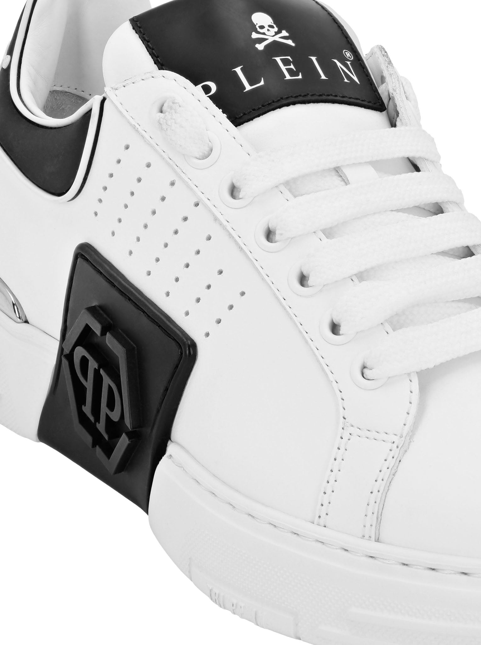 LOW LEATHER SNEAKERS - 4