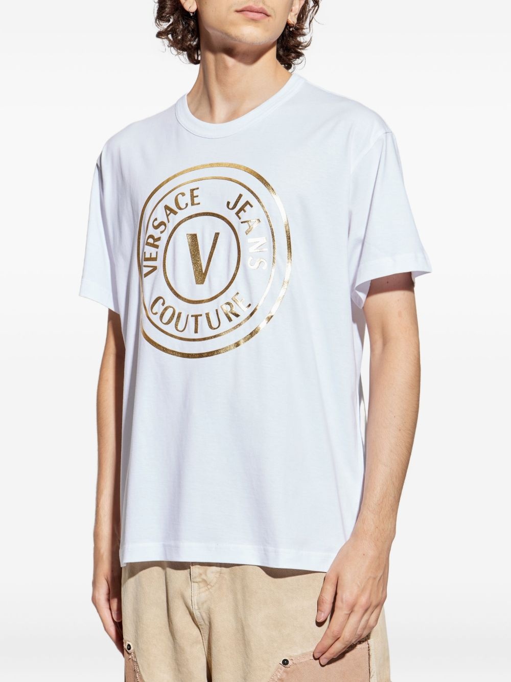 logo-plaque T-shirt - 3