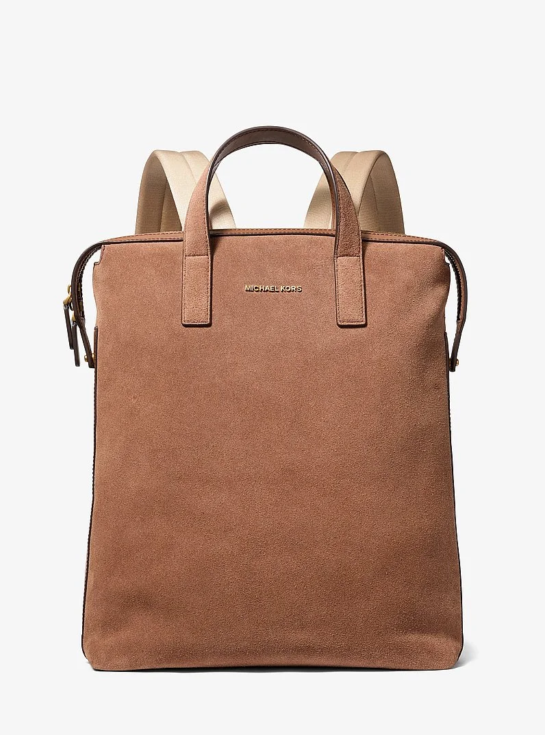 Nicholas Suede Convertible Backpack - 1
