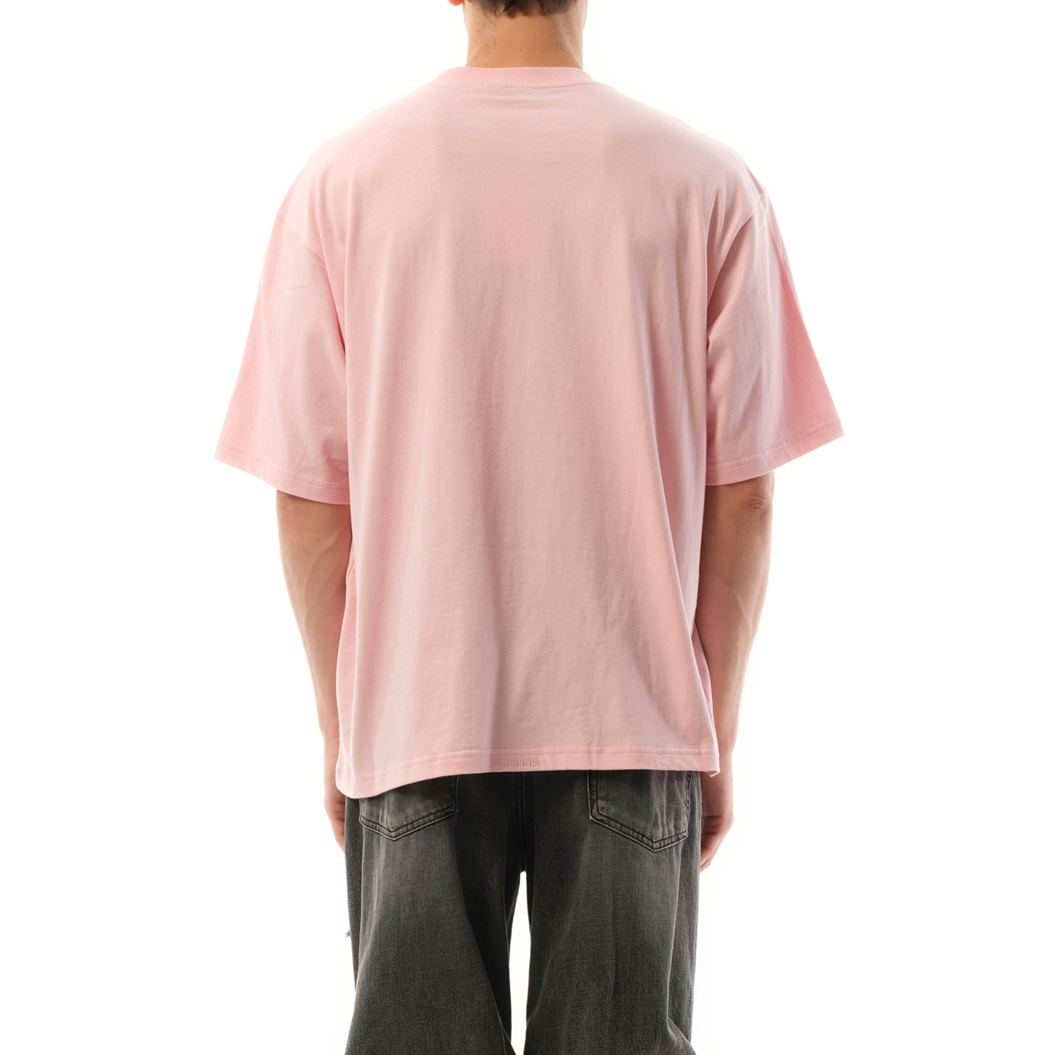 Jeff Monster Drawing T-Shirt in Pink - 6