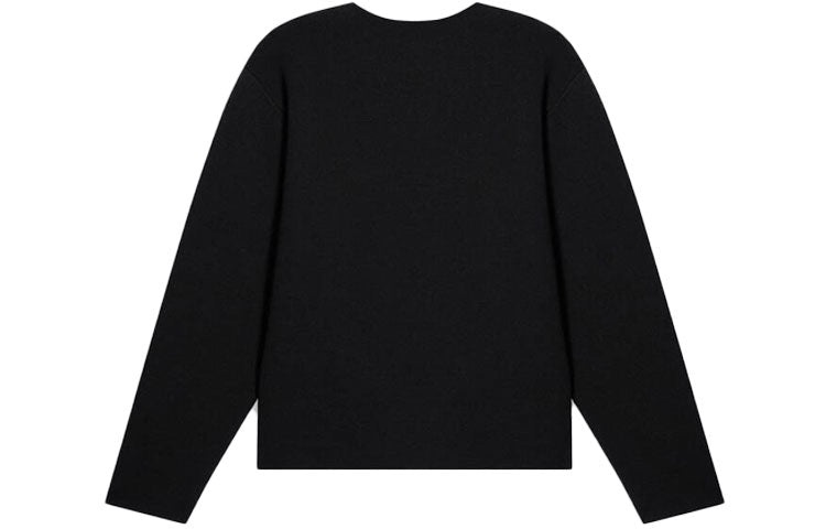 Balenciaga Languages Crew Neck Knit Sweater 'Black Multicolor' 646491T15952771 - 2