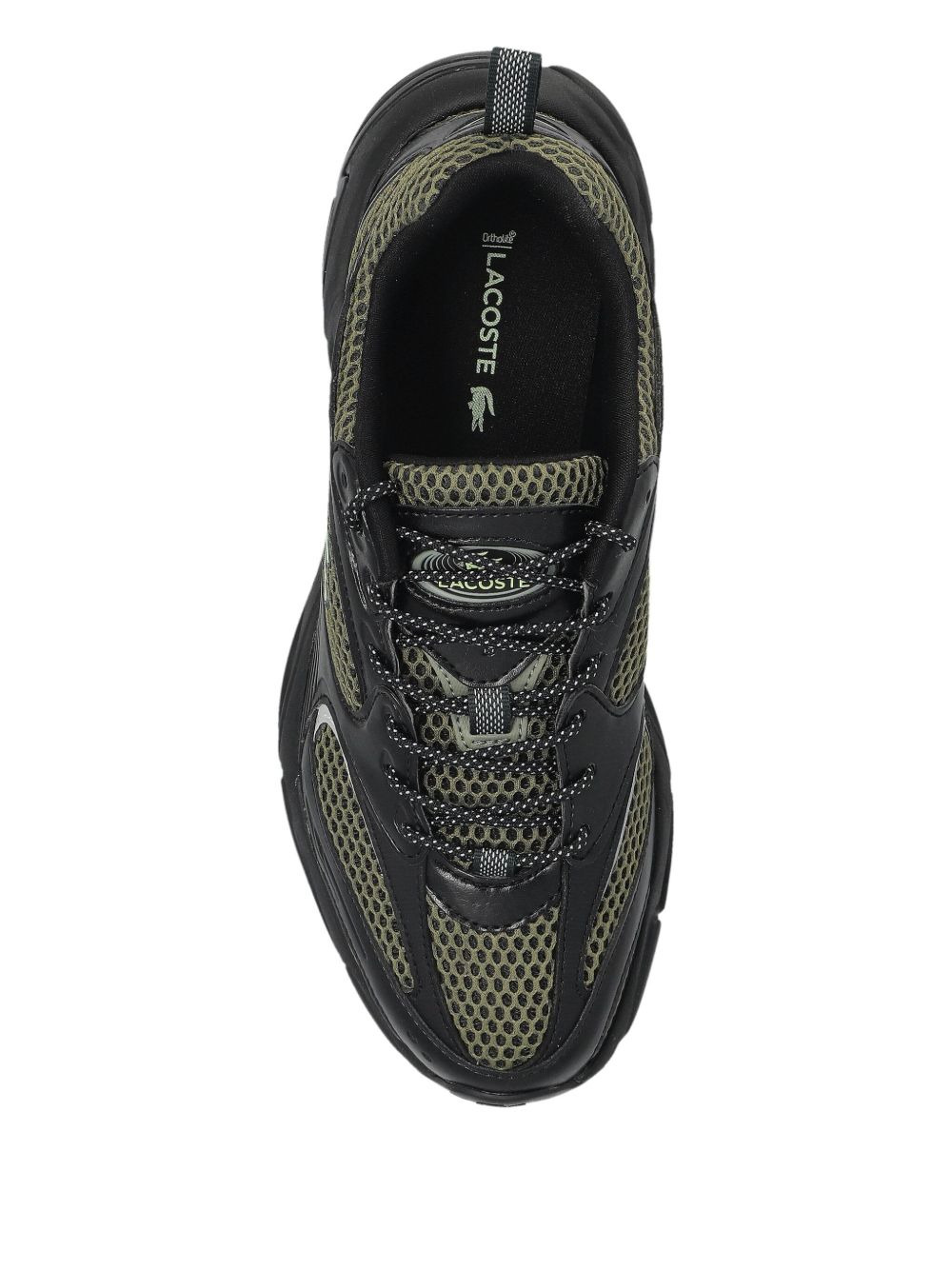 mesh-panelled chunky-sole sneakers - 3