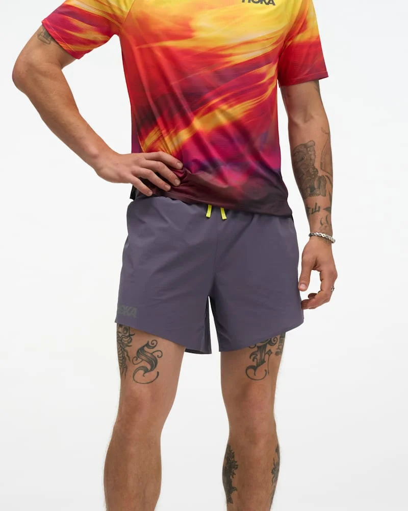 Men's Trail Race Short in Squid Ink - 1