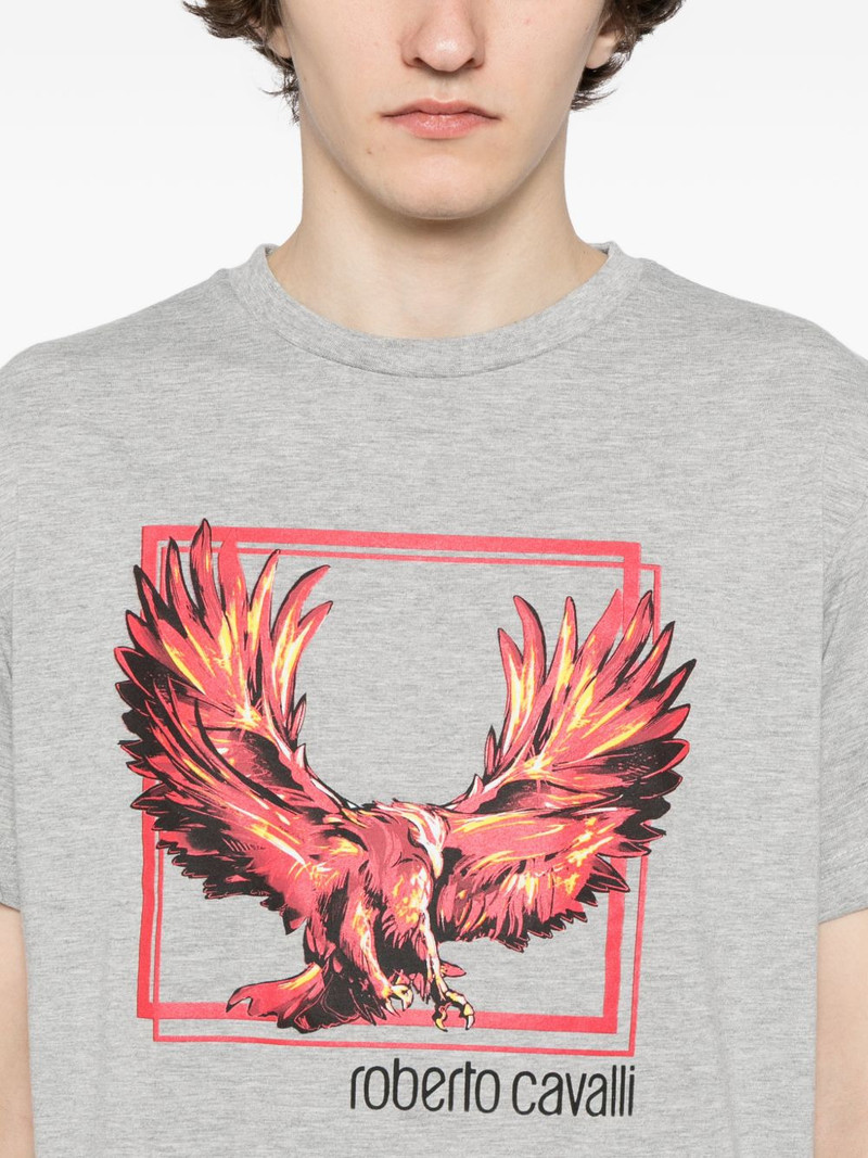 graphic-print round-neck T-shirt 5