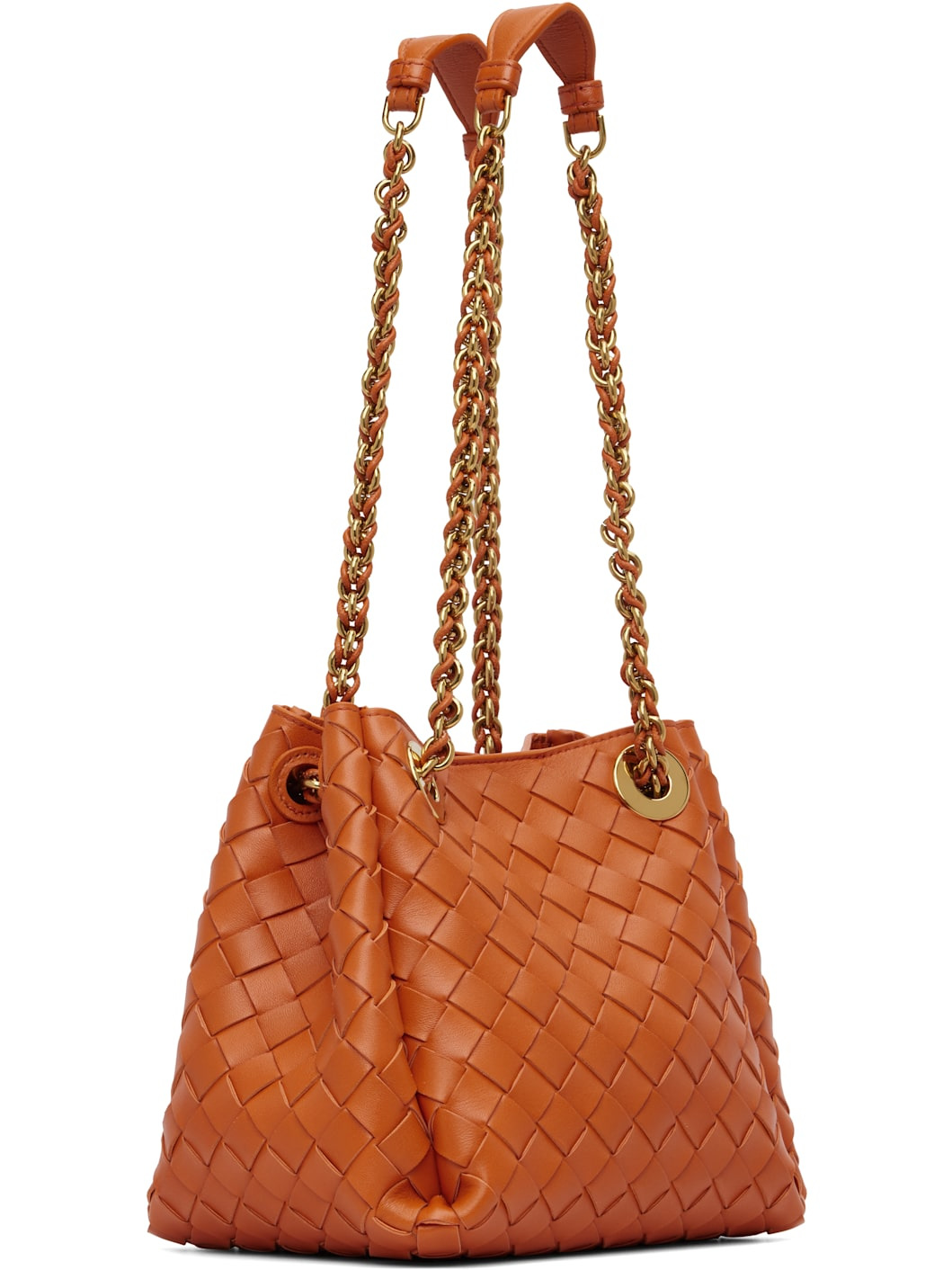 Orange Small Parachute Chain Bag - 2