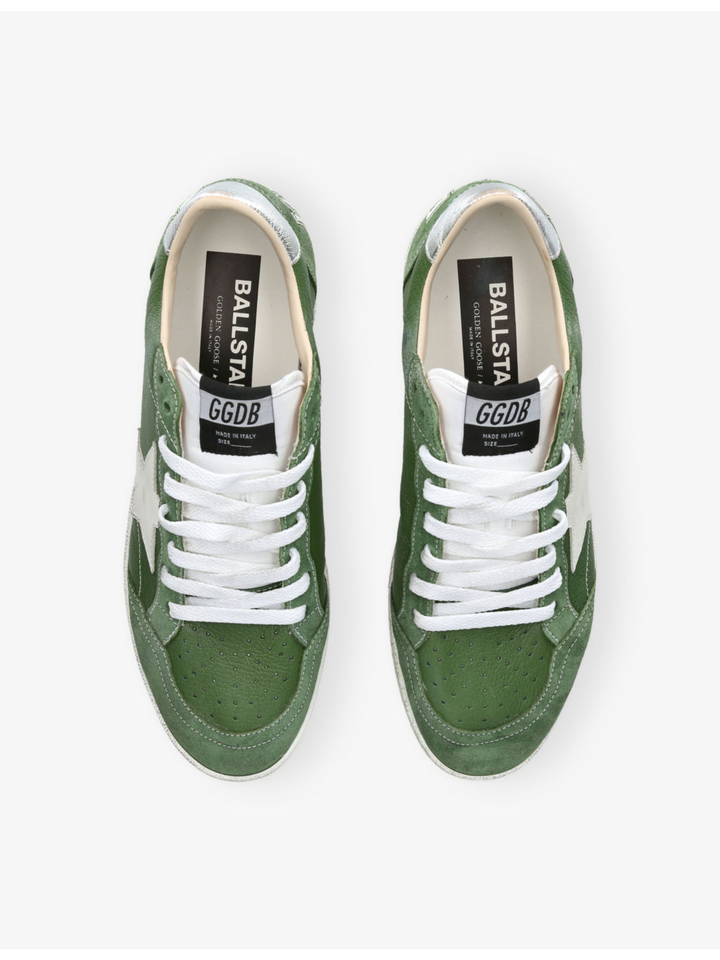 Men’s Ball Star Leather Low-Top Trainers - 2