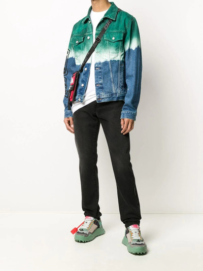 Off-White degradè denim jacket outlook