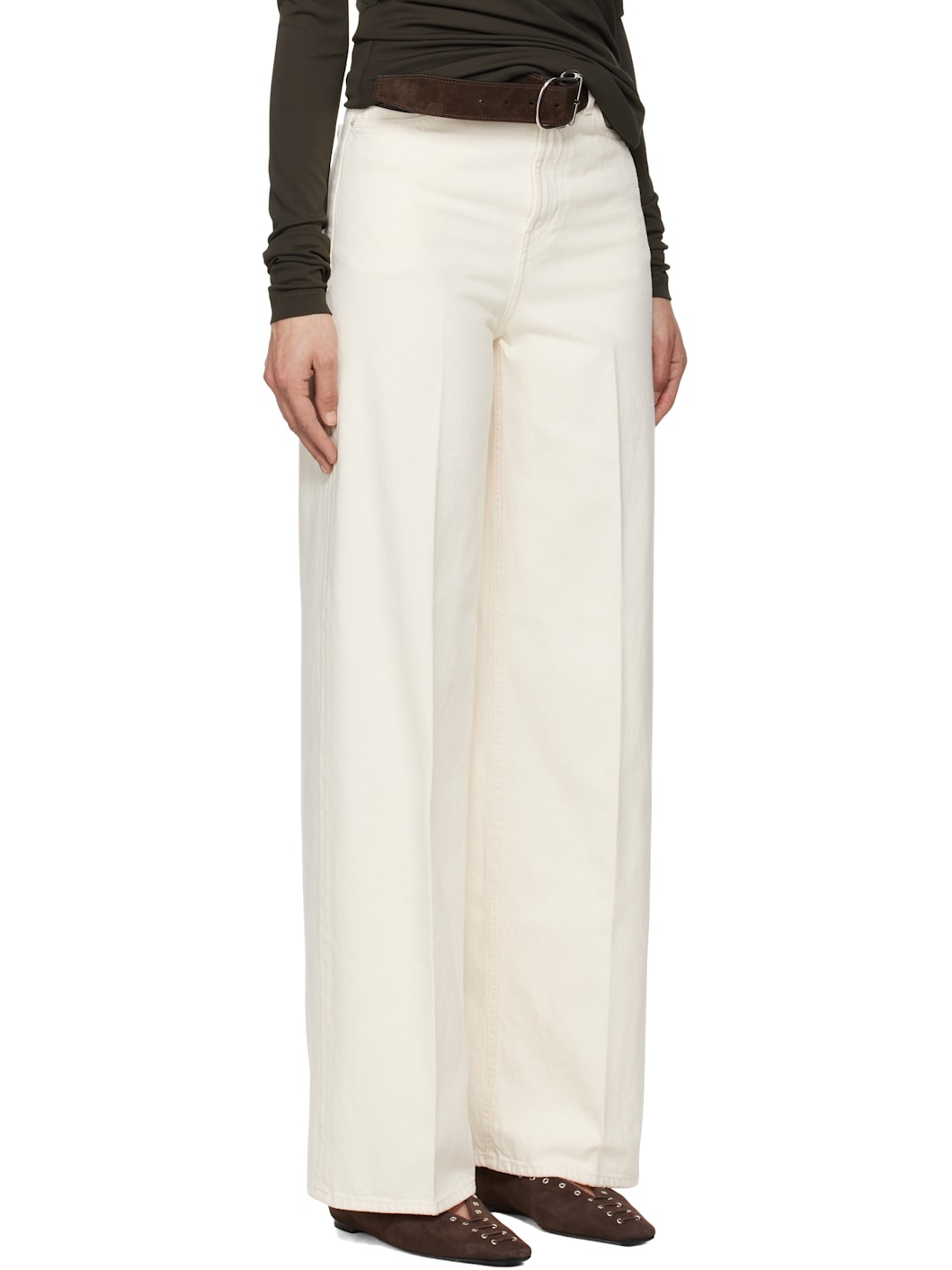 Off-White Wide Leg Jeans - 2