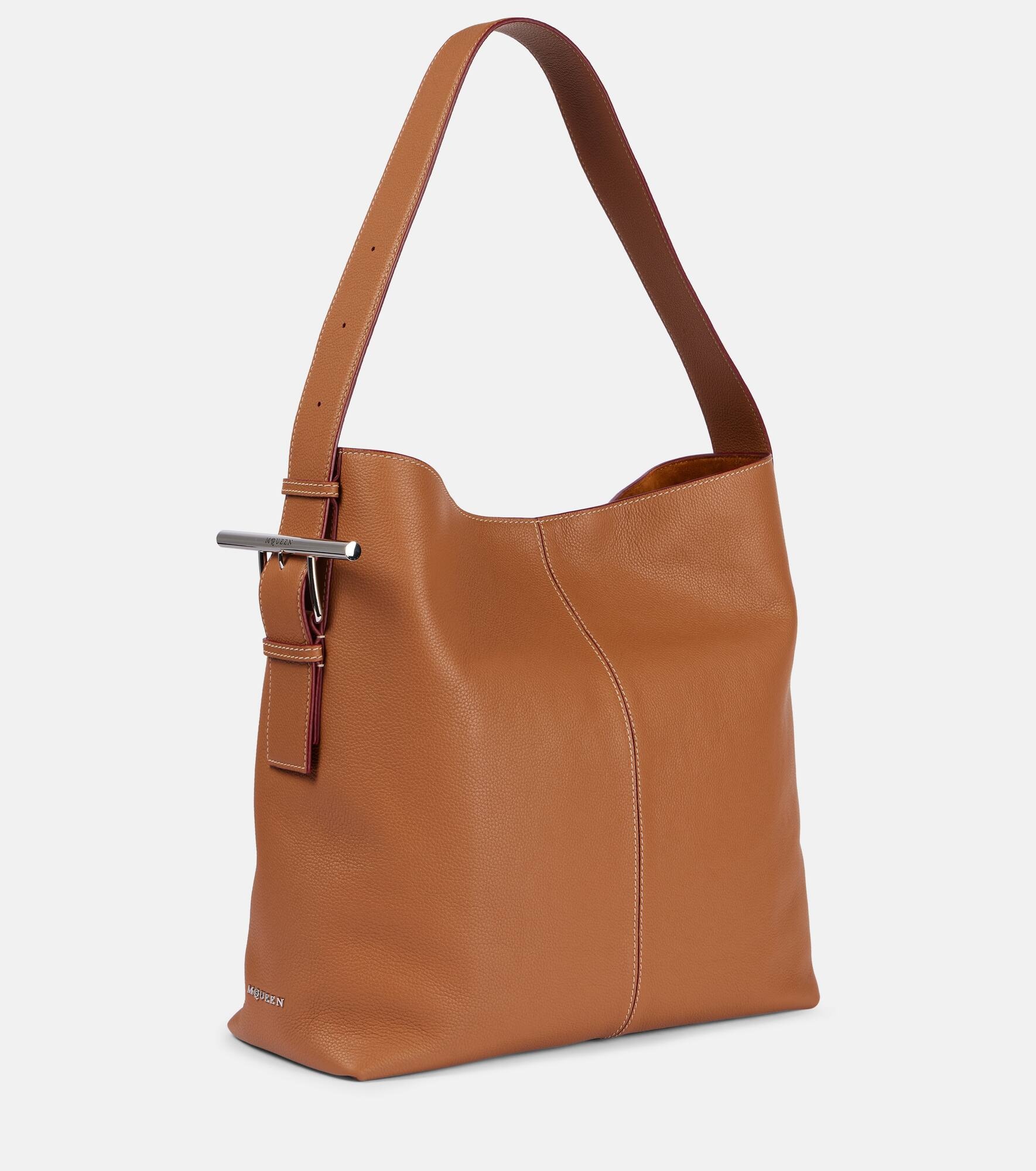 Sling T-Bar leather shoulder bag - 4