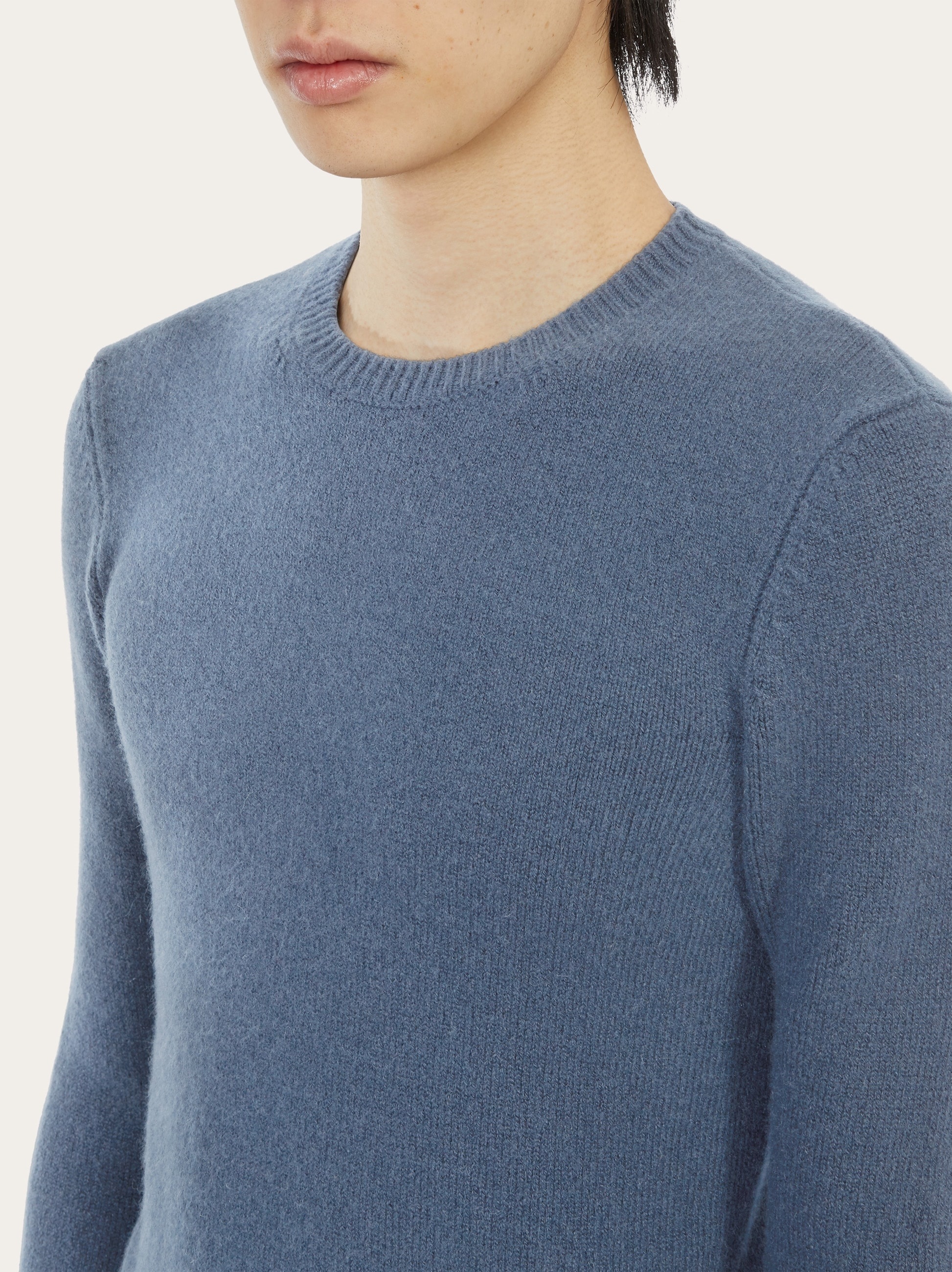 Slim fit crew neck sweater - 4