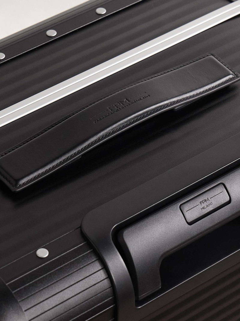 Bank Spinner 68cm Leather-Trimmed Aluminium Suitcase 5