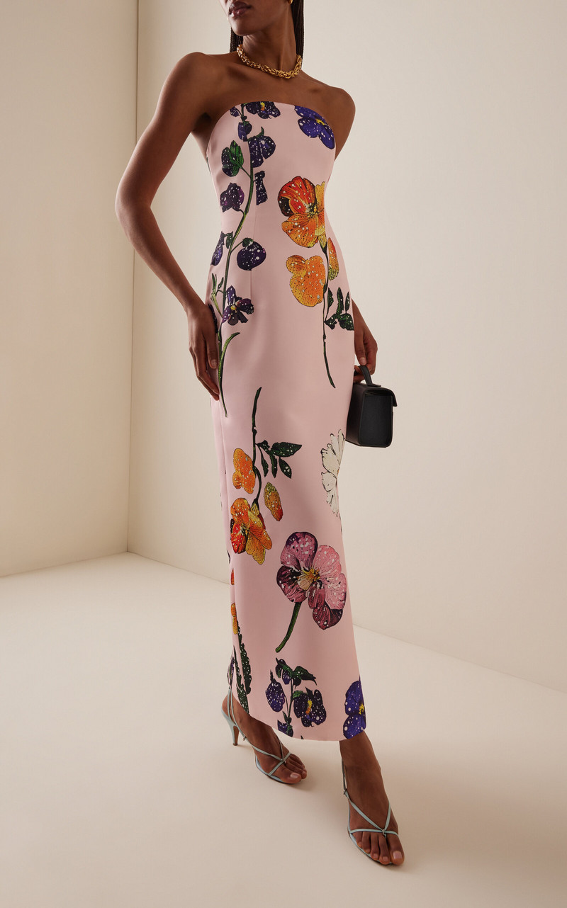LEO LIN Exclusive Rayna Floral Crepe Maxi Dress multi outlook