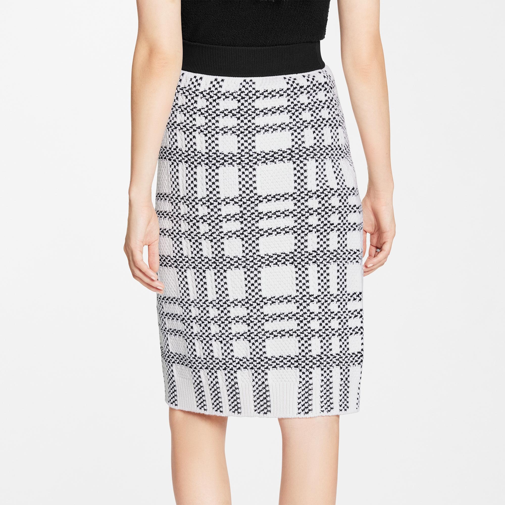 Graphic Knit Skirt - 5