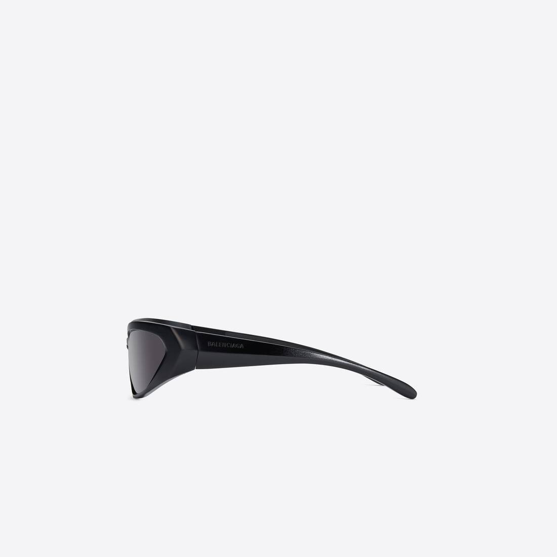 Metal Rectangle Sunglasses in Black - 2