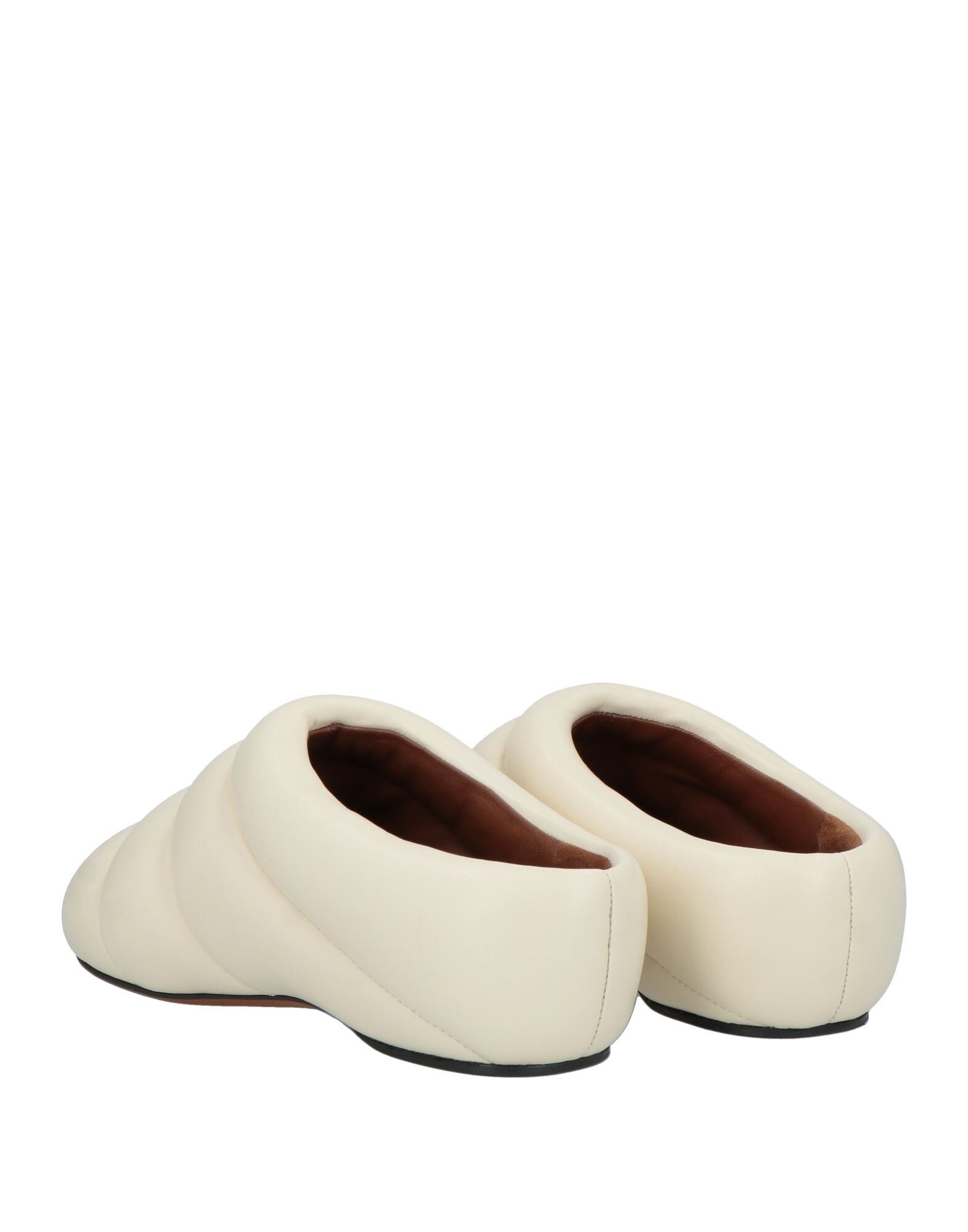 Cream Women's Mules And Clogs - 3