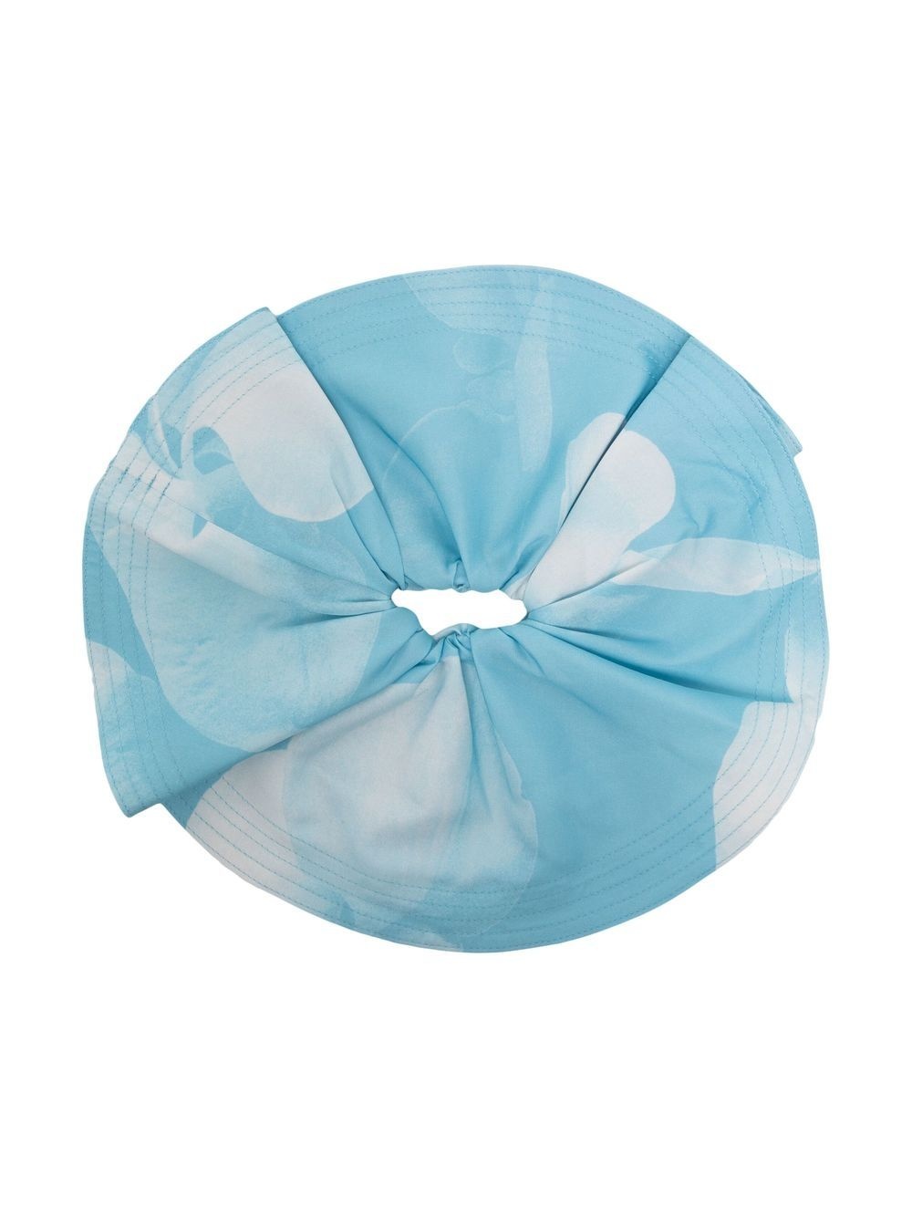 large patterned scrunchie - 1