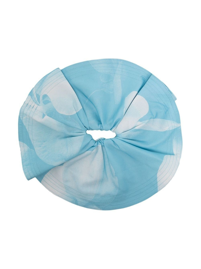 large patterned scrunchie 1