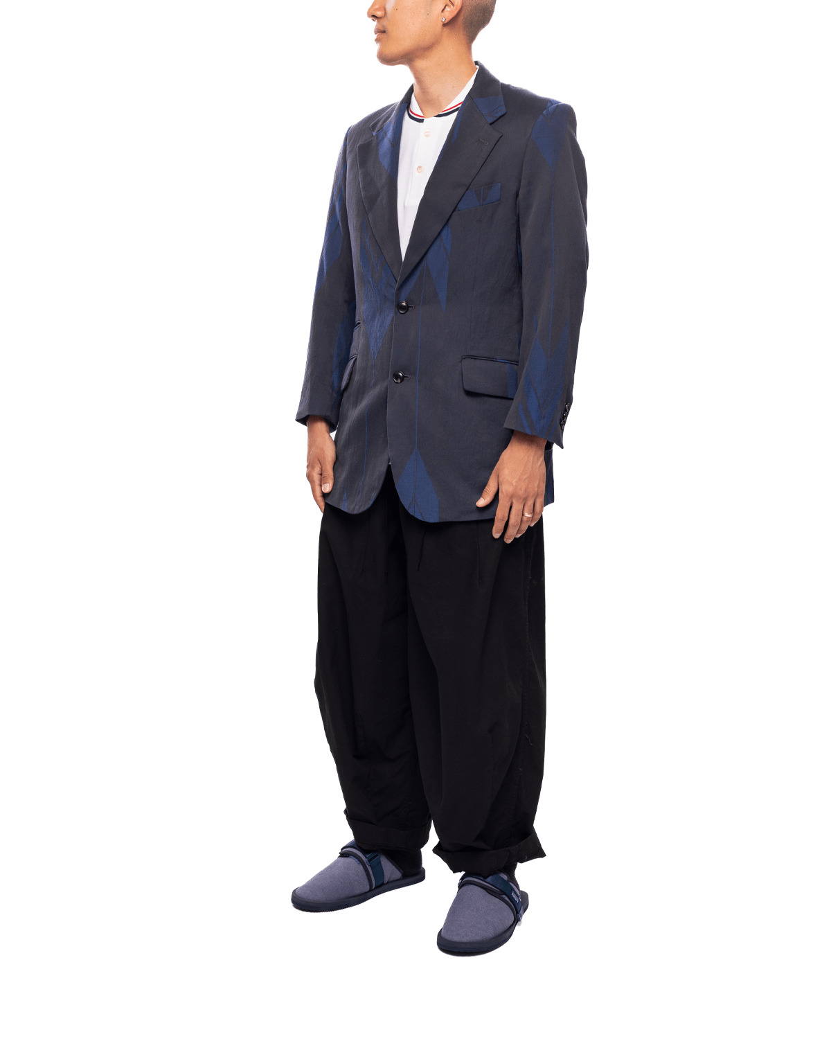 2B Jacket - C/L Kimono Jq Blue Arrow - 2