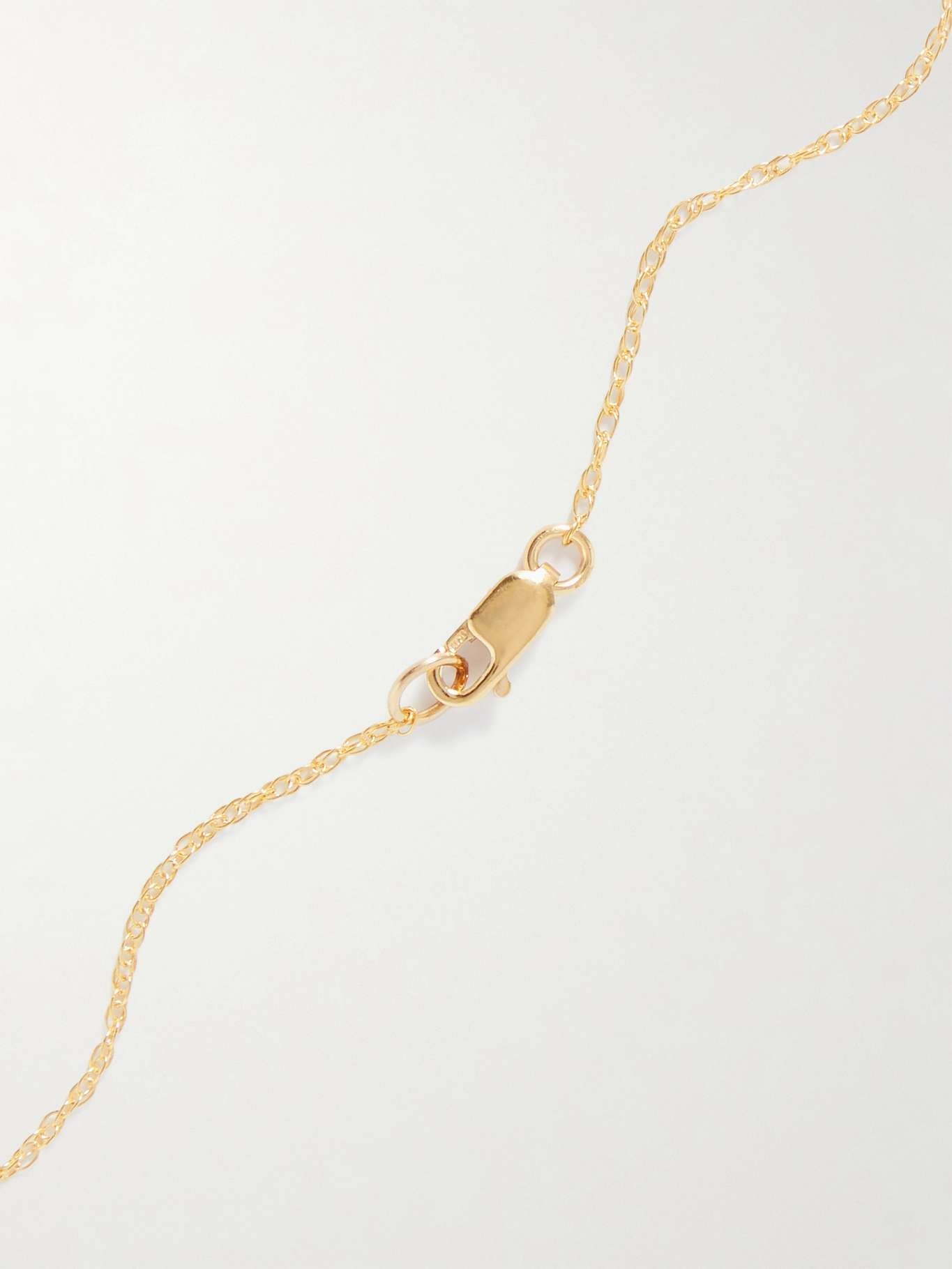 Tiny Egg gold vermeil necklace - 3