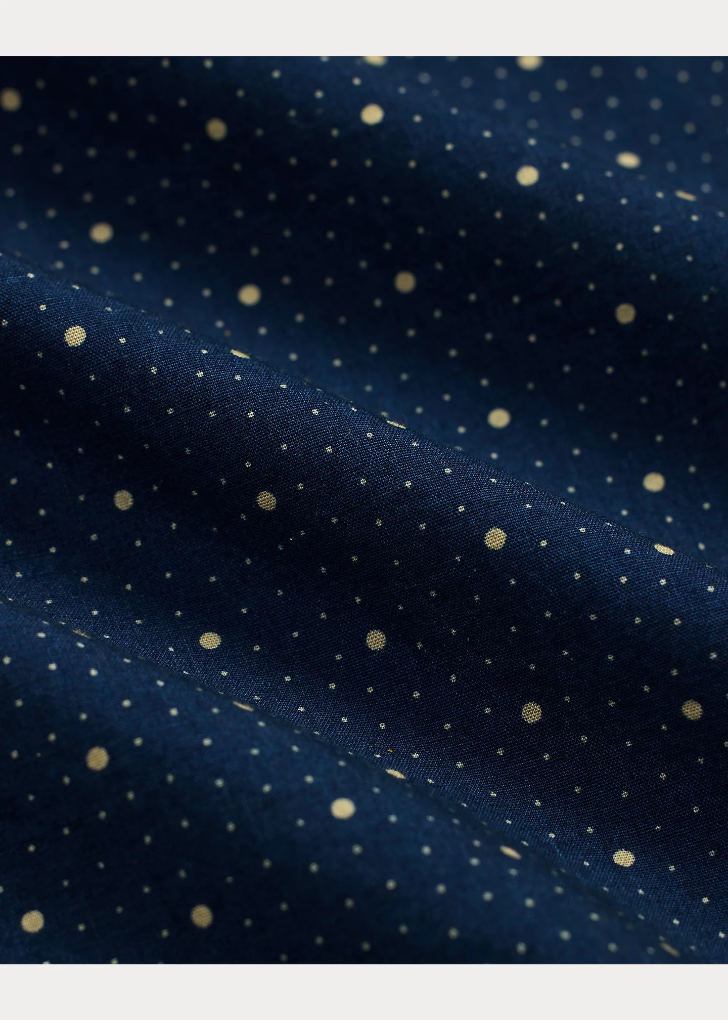 Dot-Print Indigo Workshirt - 5