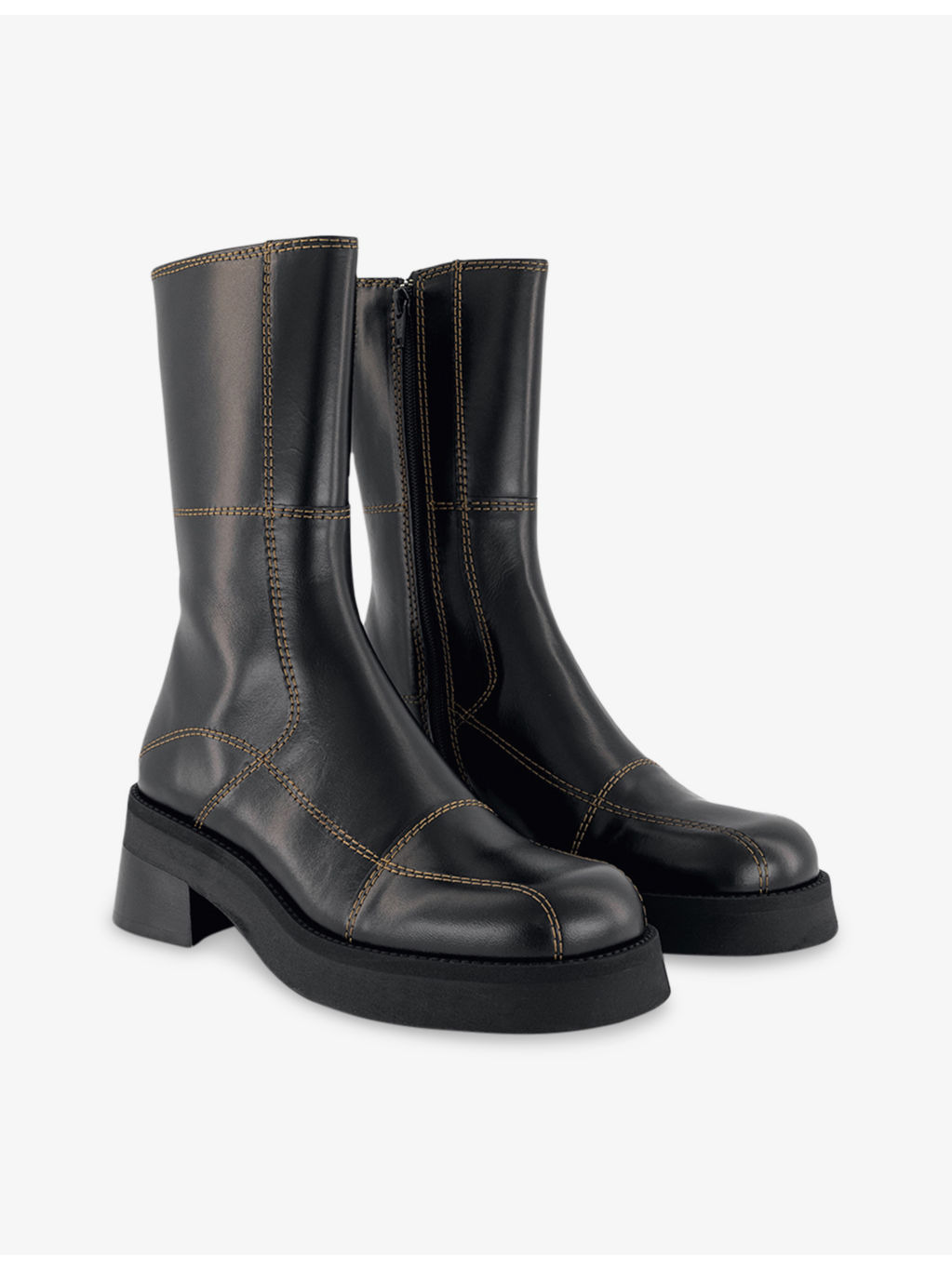 Heya Leather Ankle Boots - 2