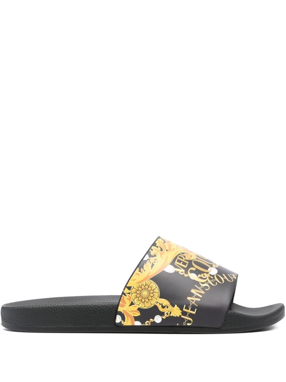 logo-print open-toe slides - 1