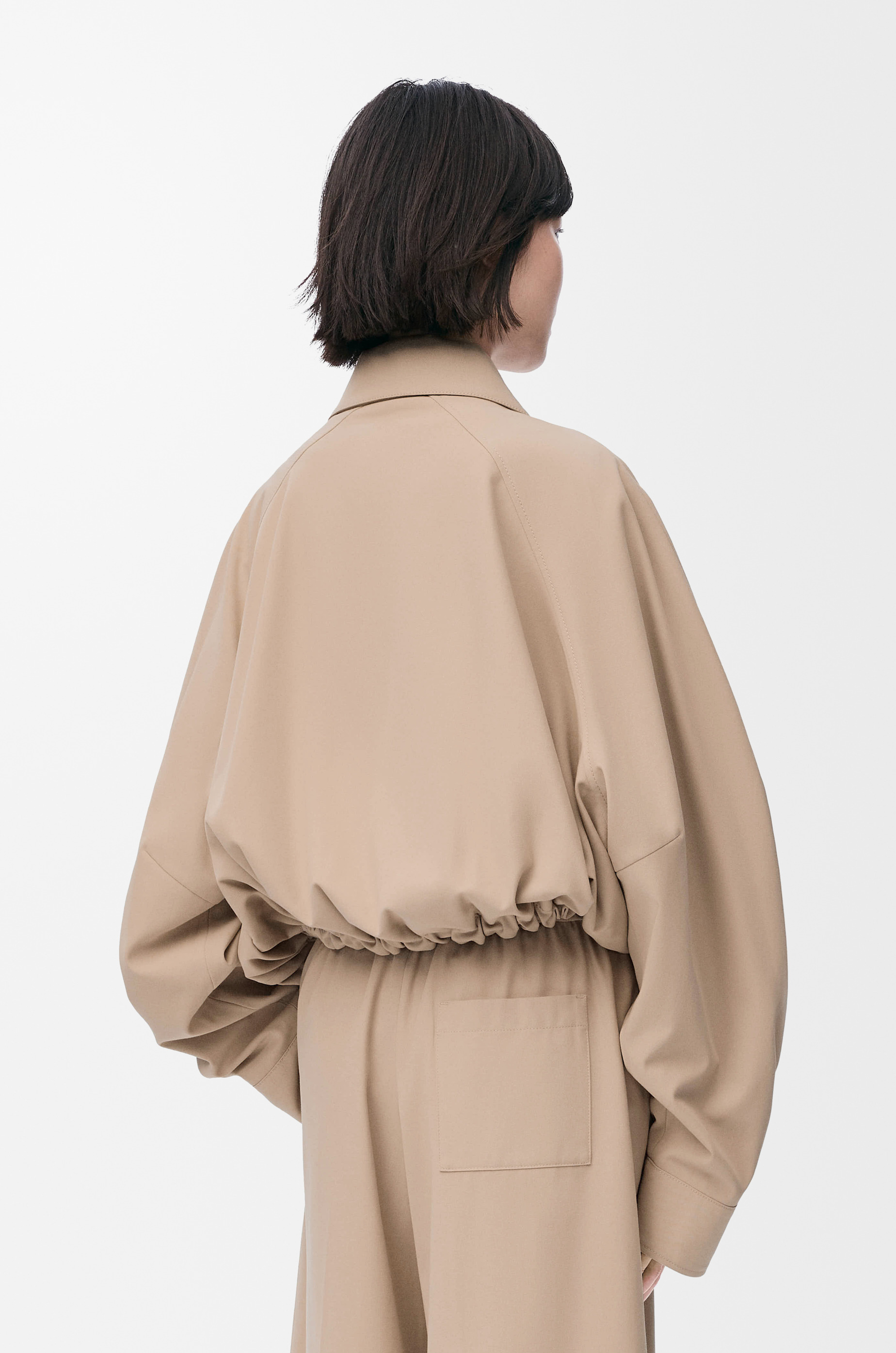 Balloon jacket in cotton - 4