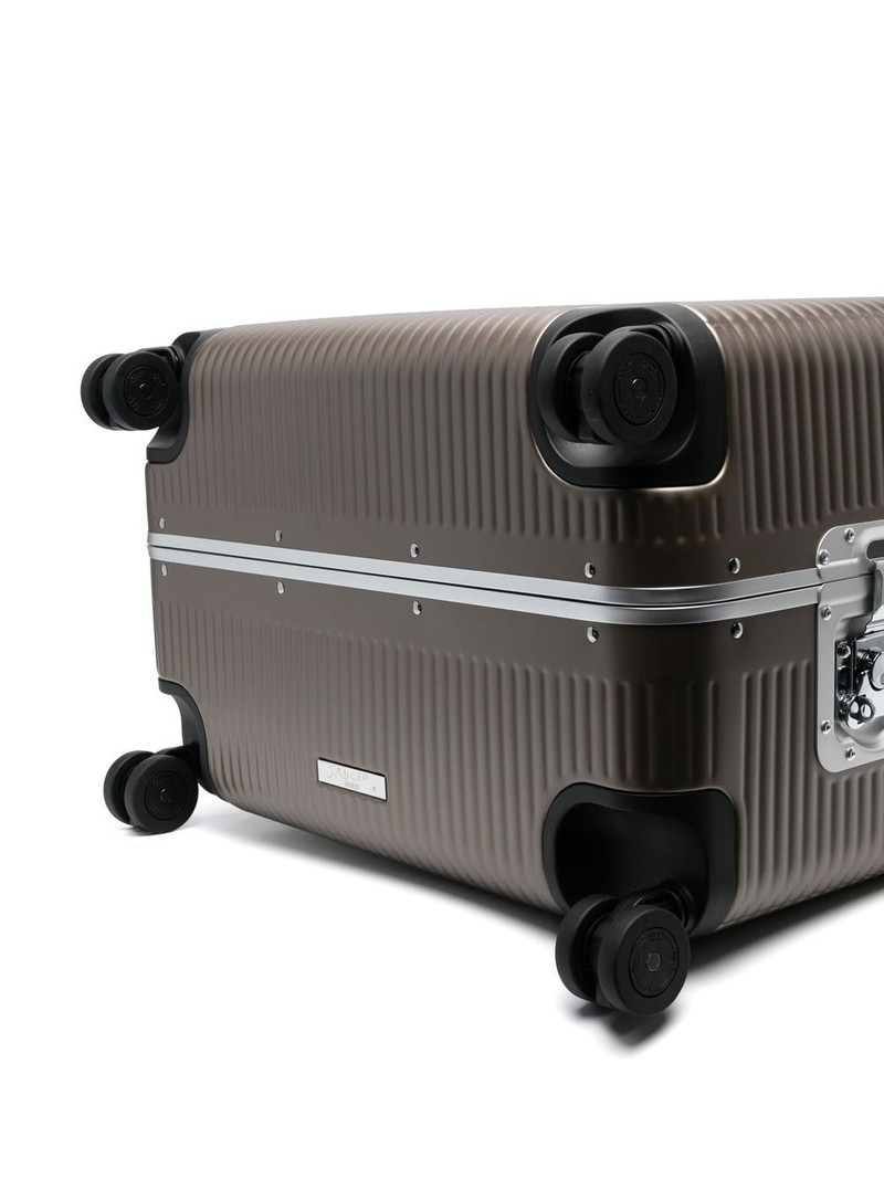 panelled aluminium suitcase 4