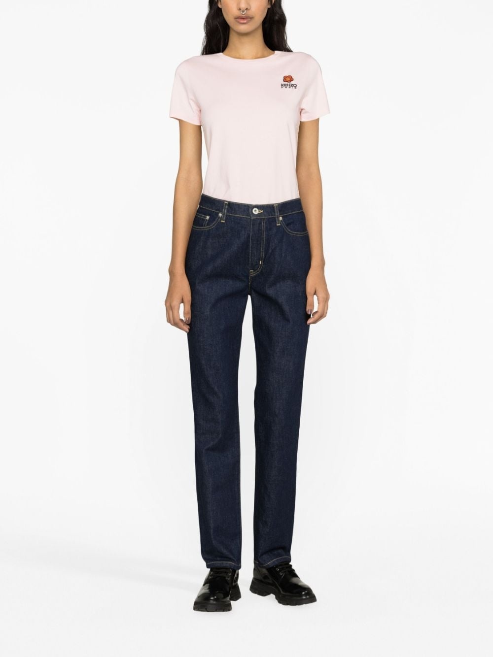 Asagao straight-leg jeans - 2
