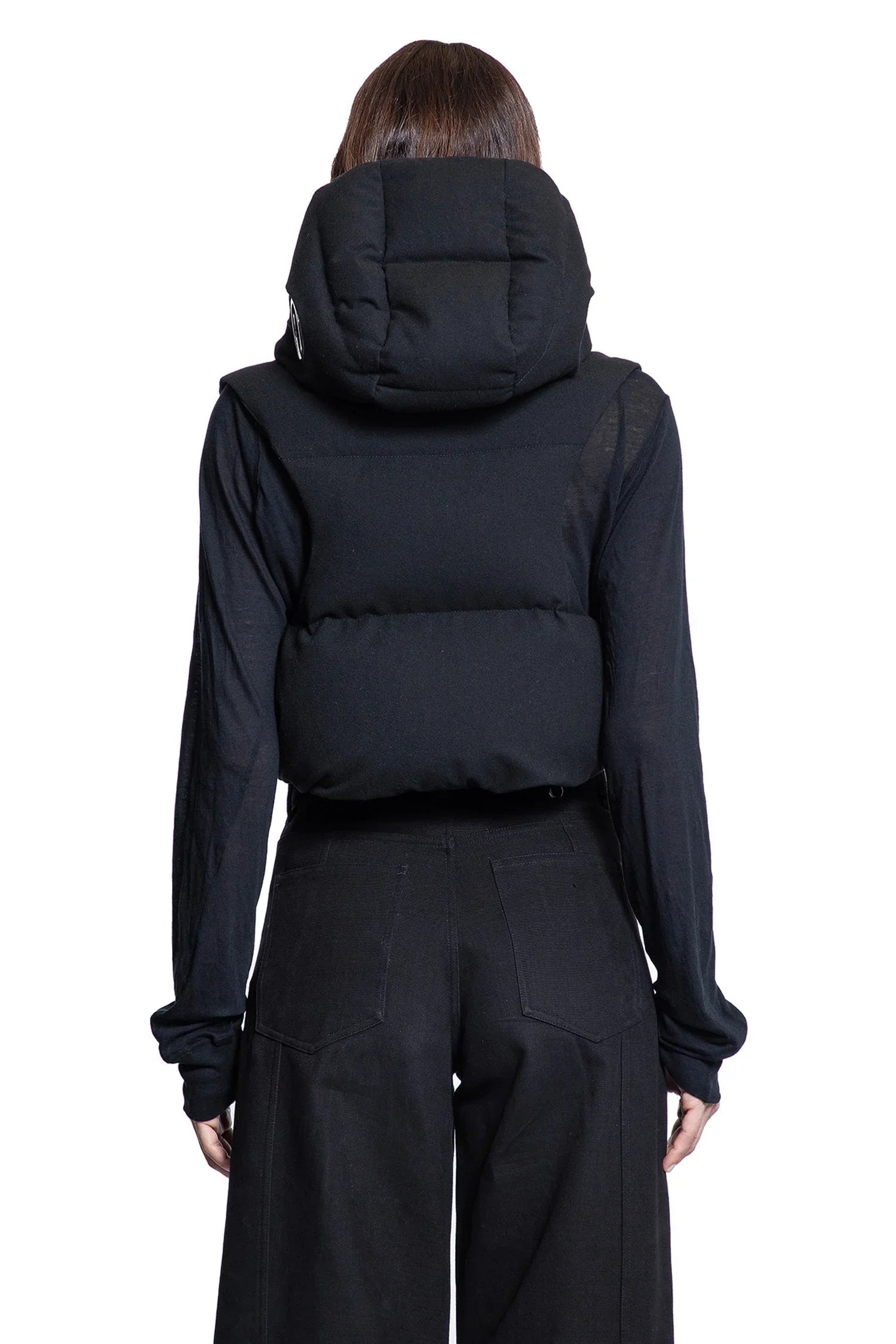 Alexia-Cropped-Hooded-Down-Vest - 3