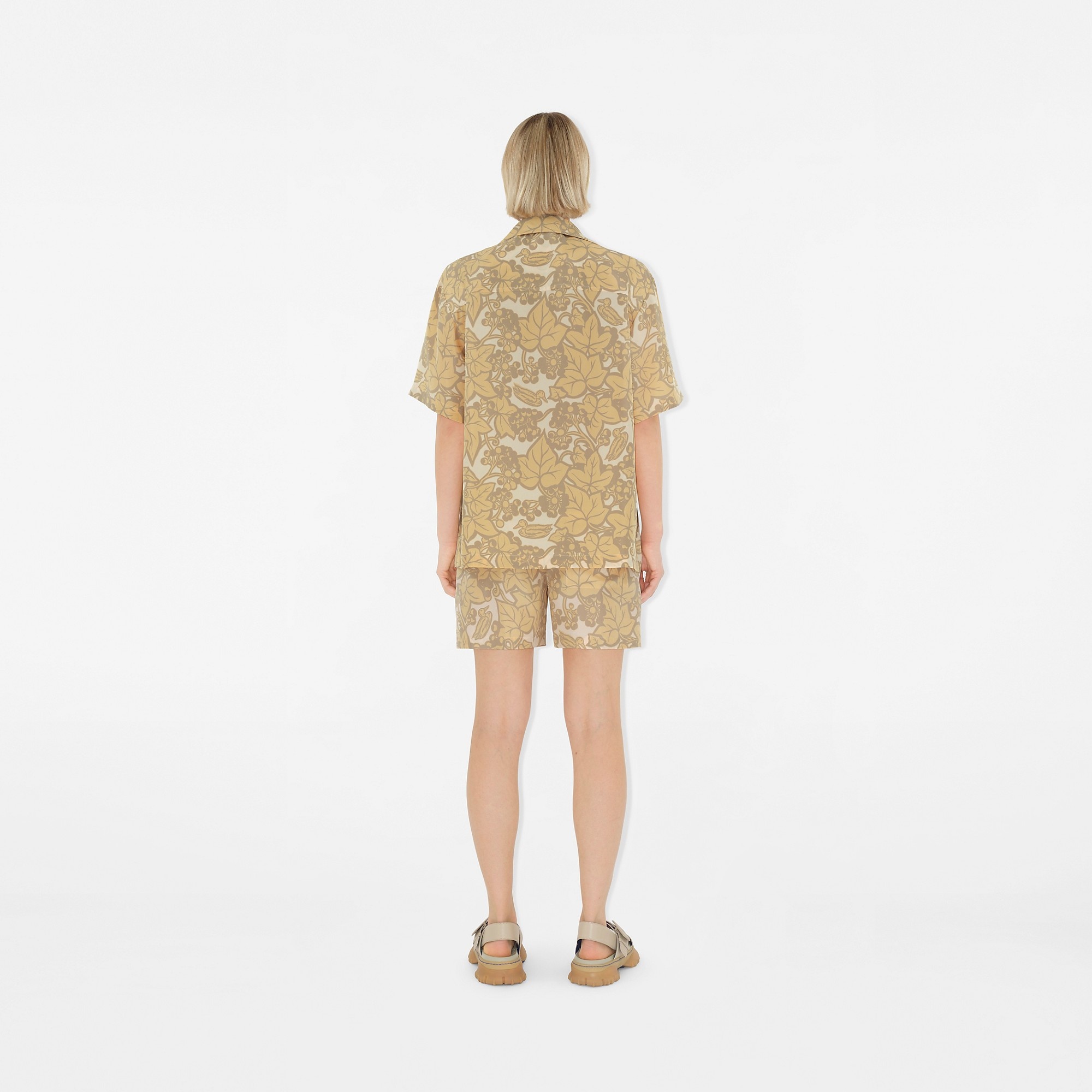 Ivy Silk Pyjama Shirt - 4