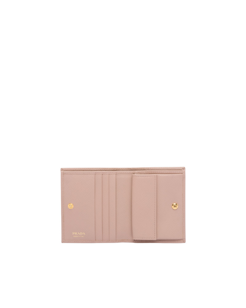 Prada Small Saffiano Leather Wallet outlook