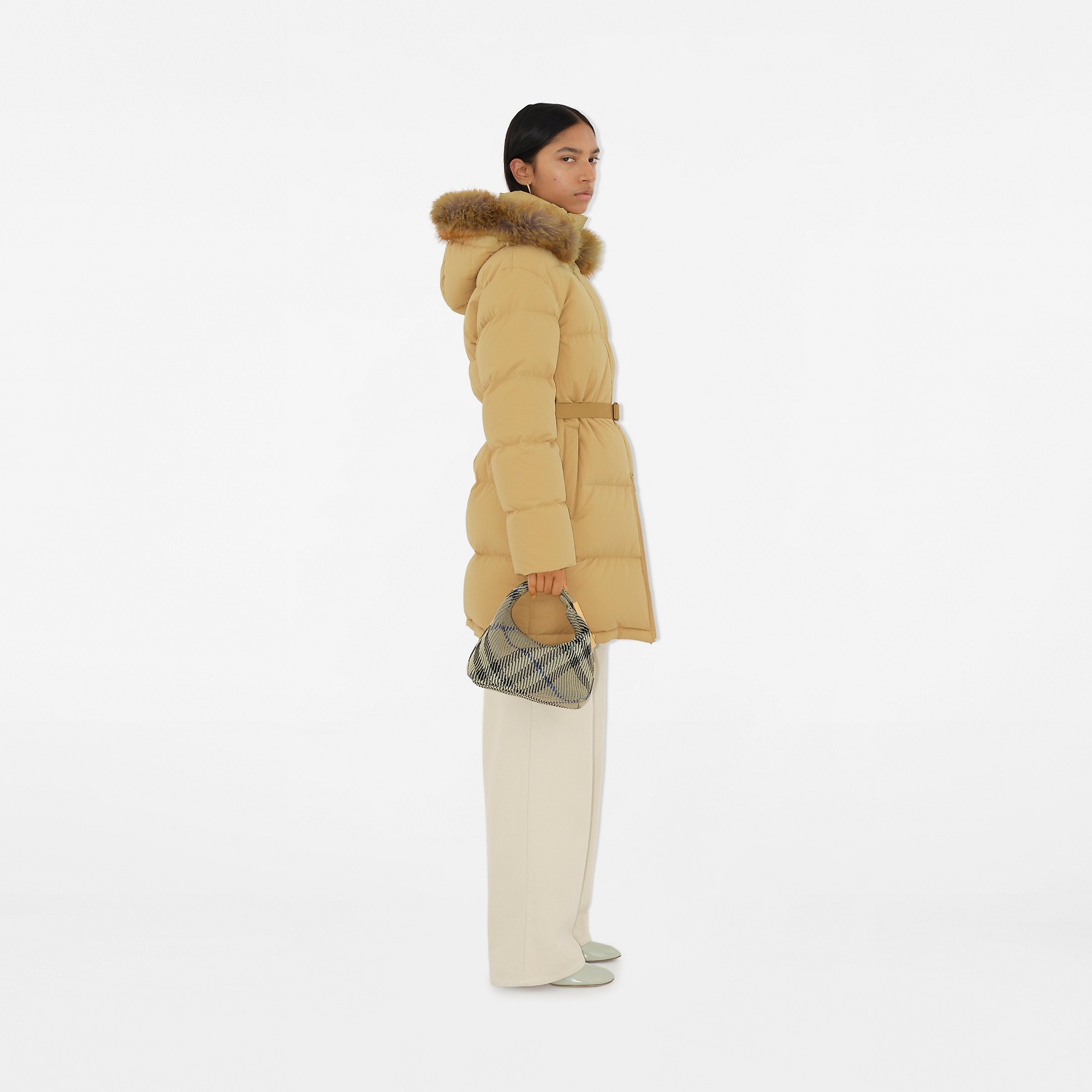 Nylon Puffer Coat - 3
