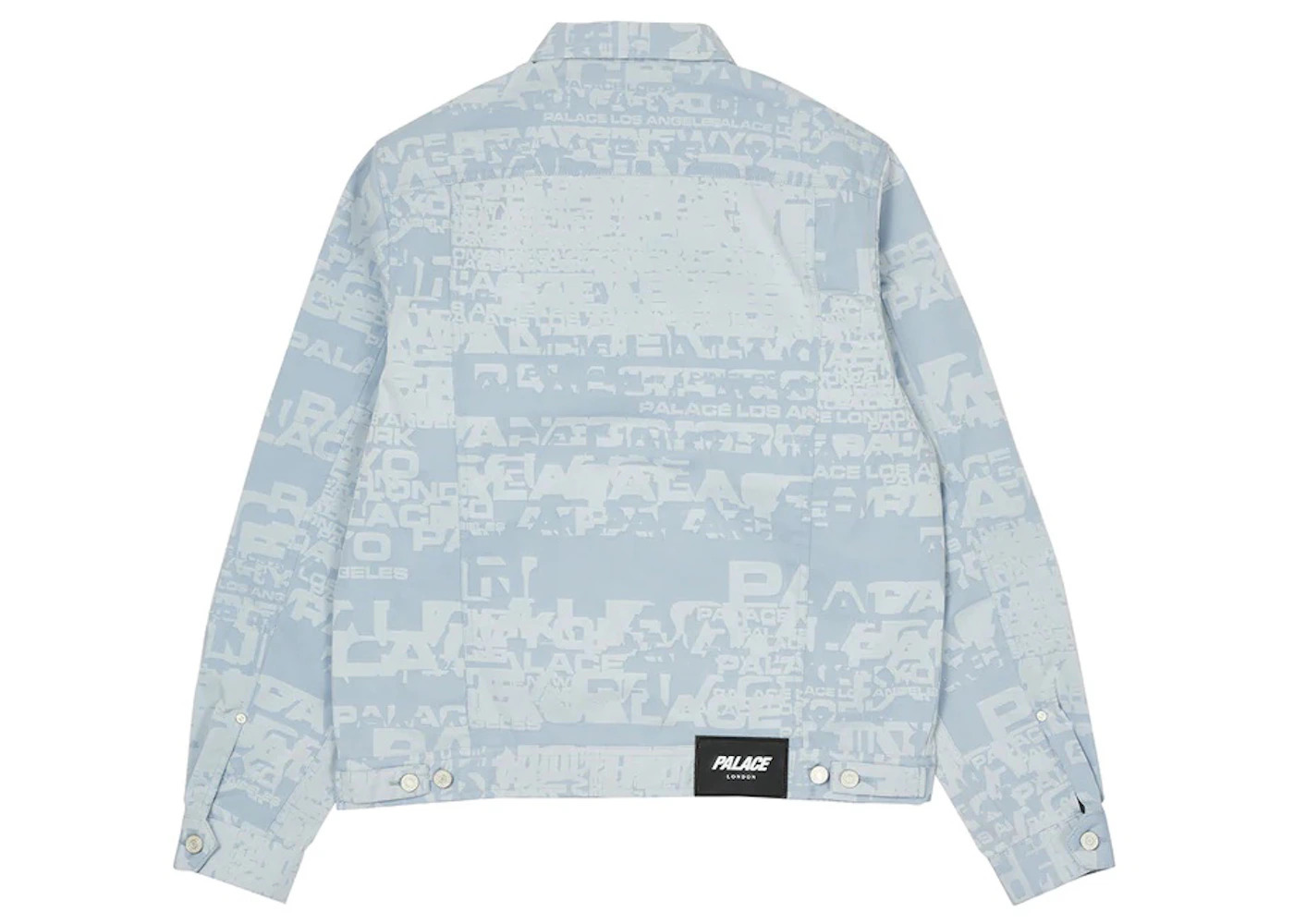Palace Cities Jacquard Jacket Blue - 2