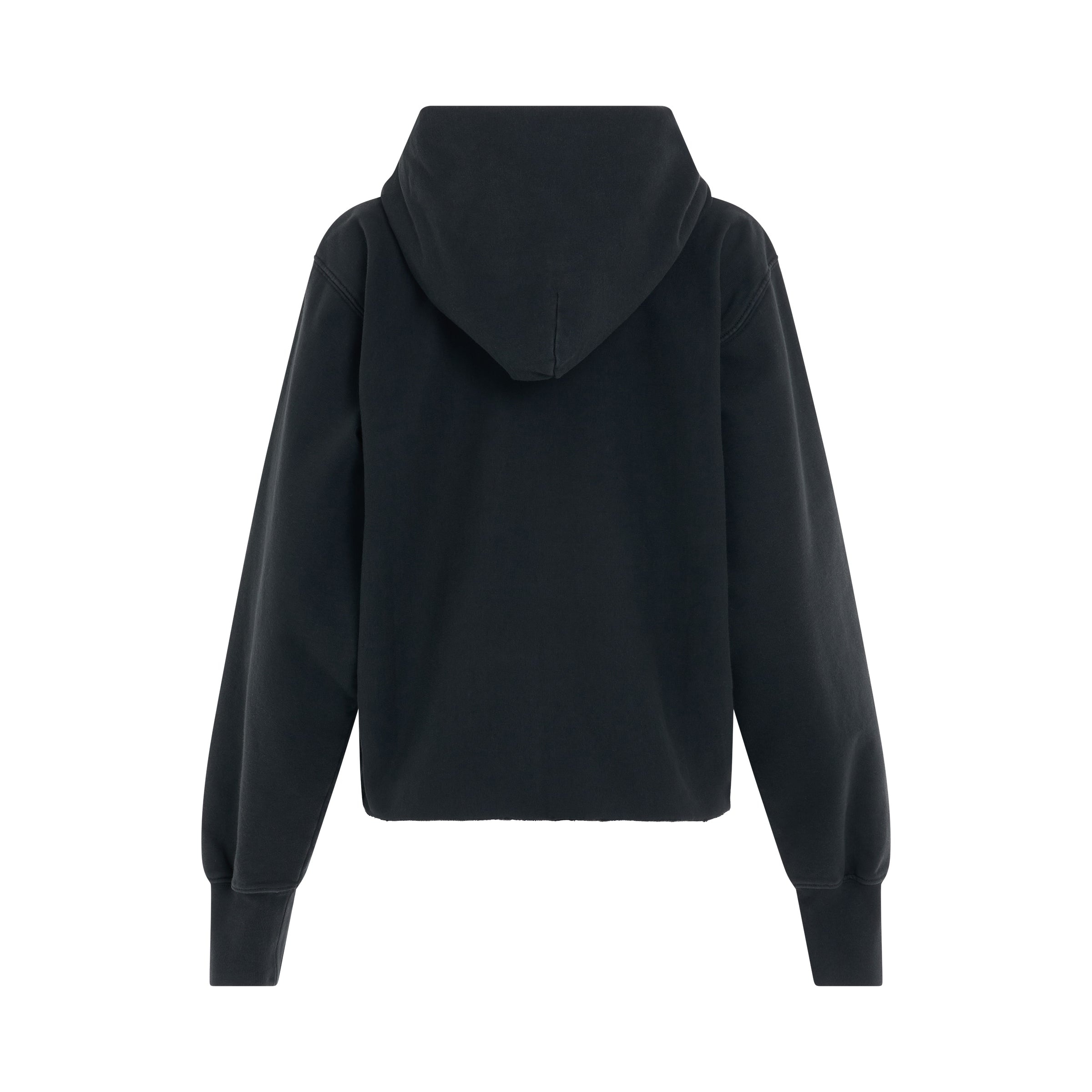 Memory Logo Hoodie in Black - 4
