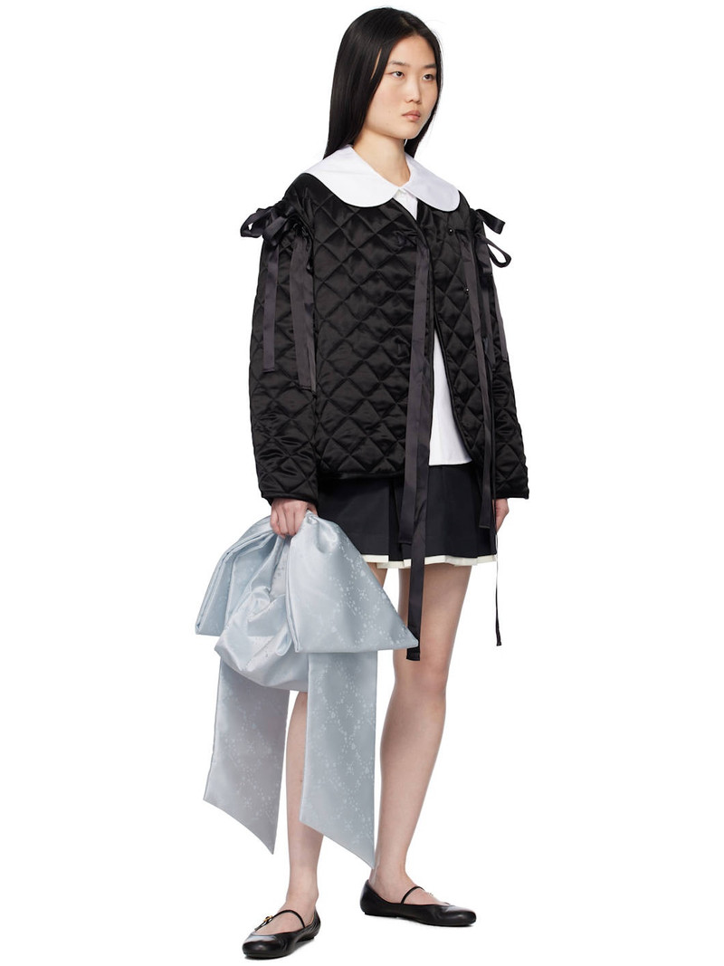 SANDY LIANG Black Barlowe Miniskirt outlook