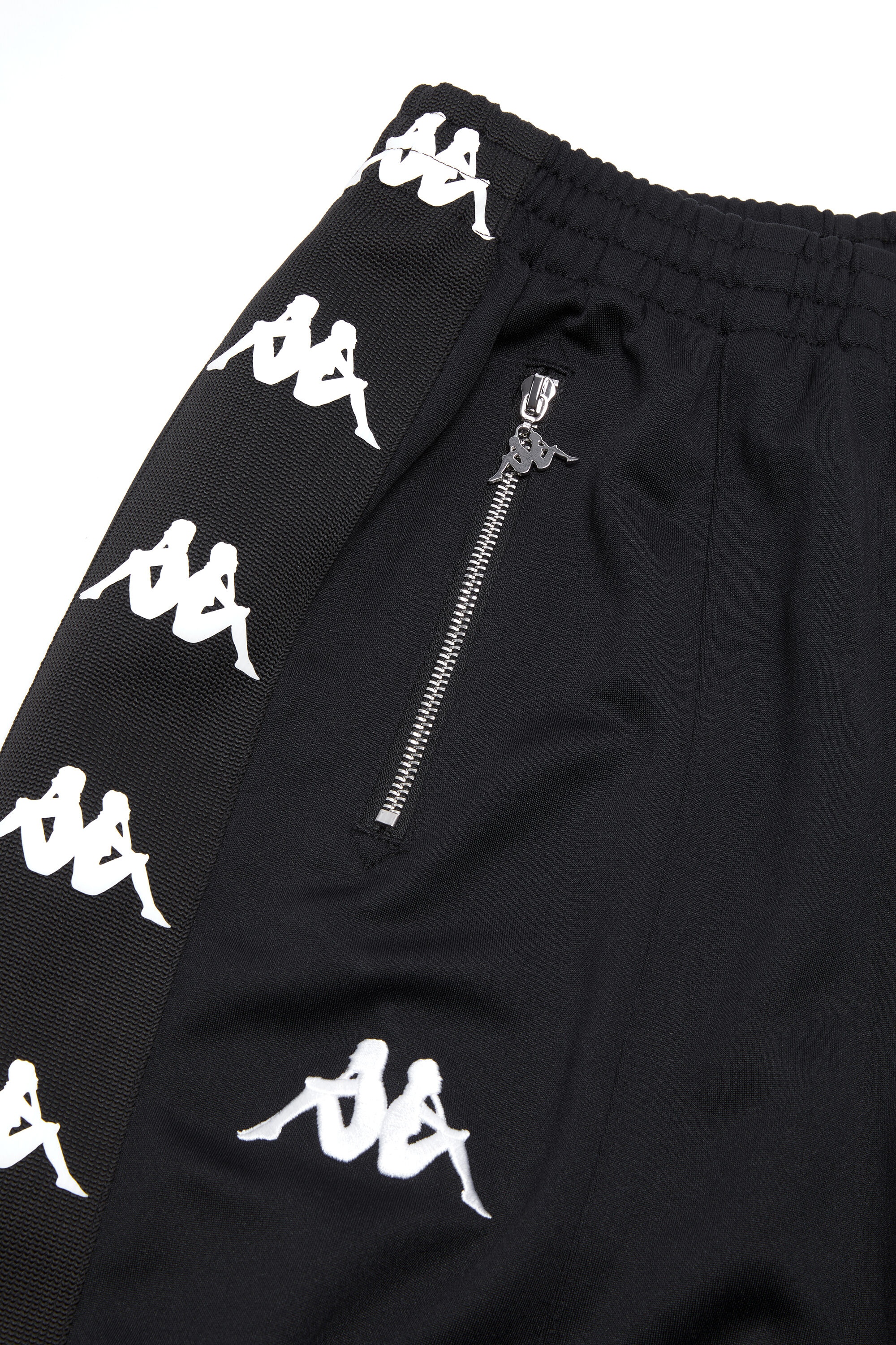 Relaxed fit trousers - Acne Studios x Kappa - Black - 6