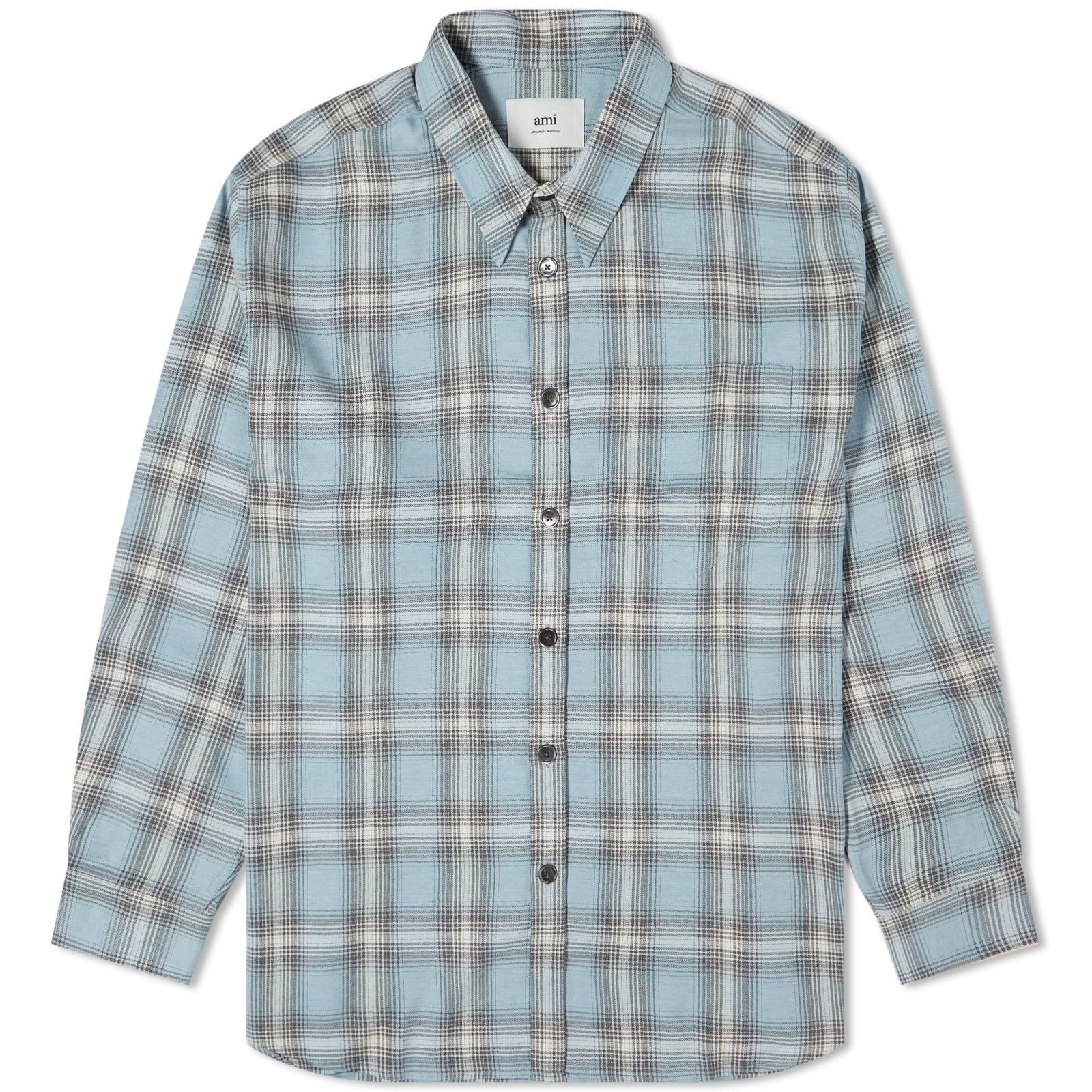 AMI Paris Check Overshirt - 1