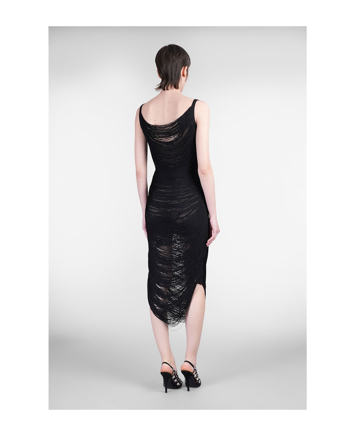 In Black Viscose - 3